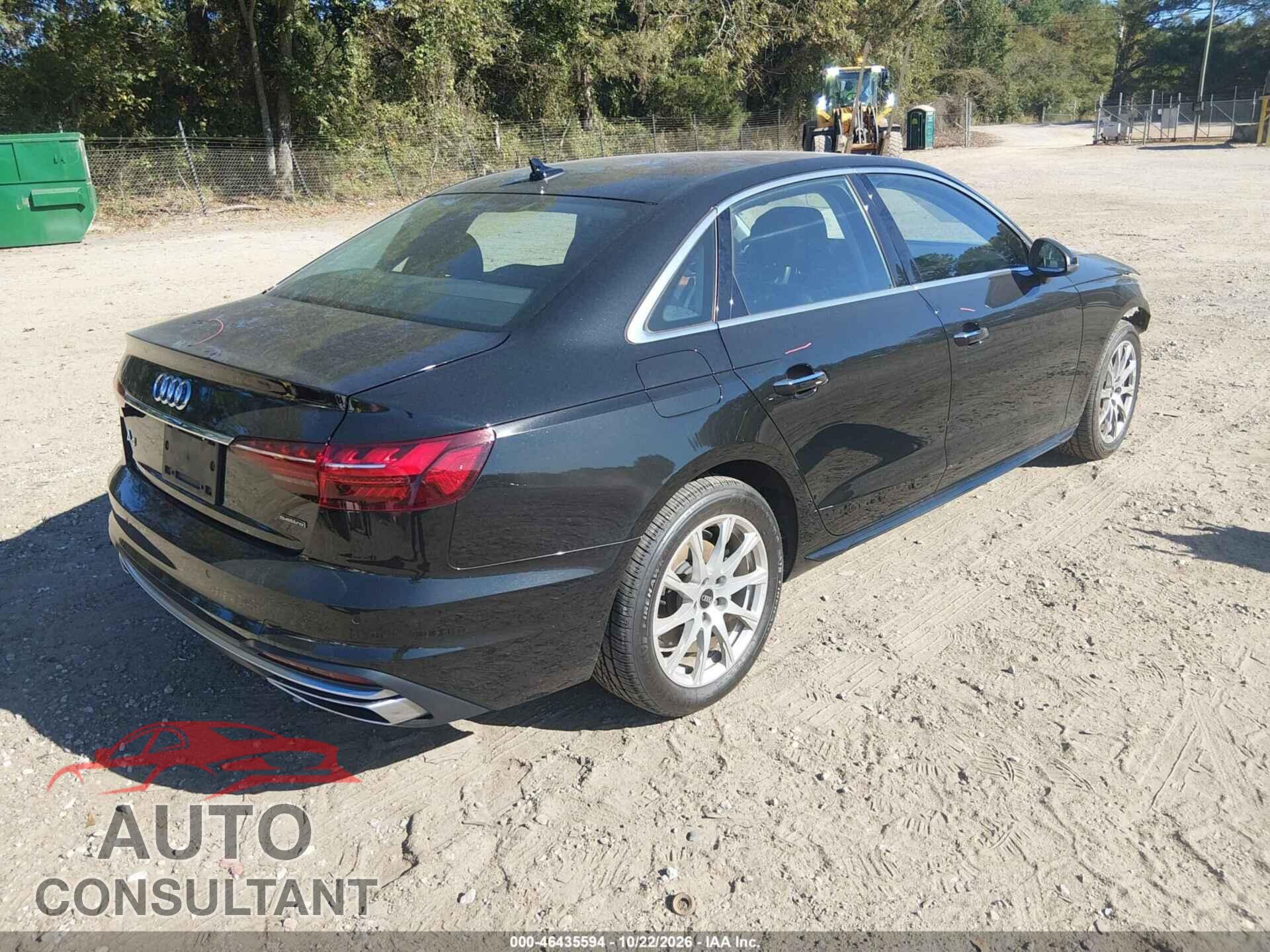 AUDI A4 2023 - WAUABAF48PN012180