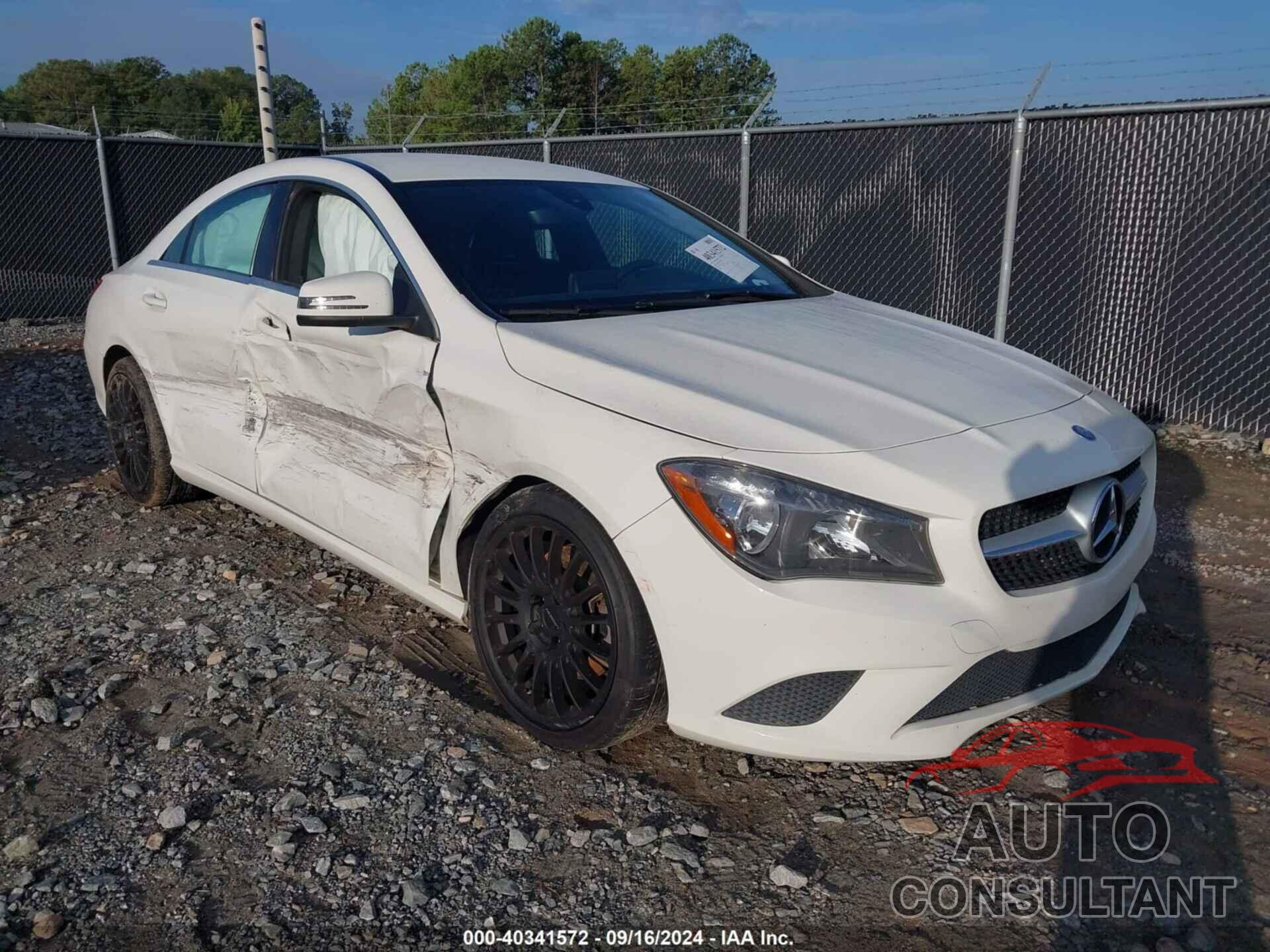 MERCEDES-BENZ CLA 250 2016 - WDDSJ4EB3GN379733