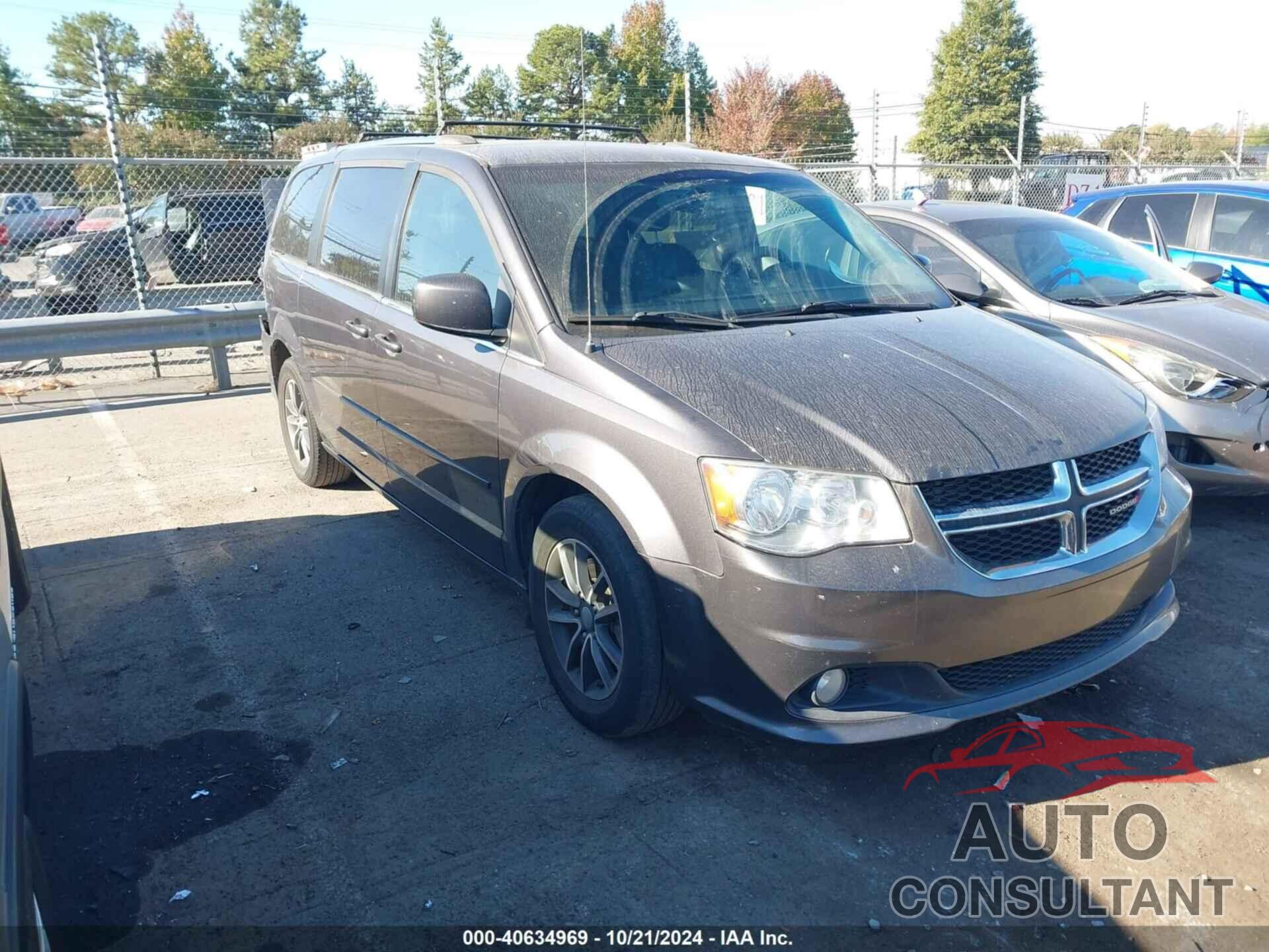 DODGE GRAND CARAVAN 2017 - 2C4RDGCG3HR649290