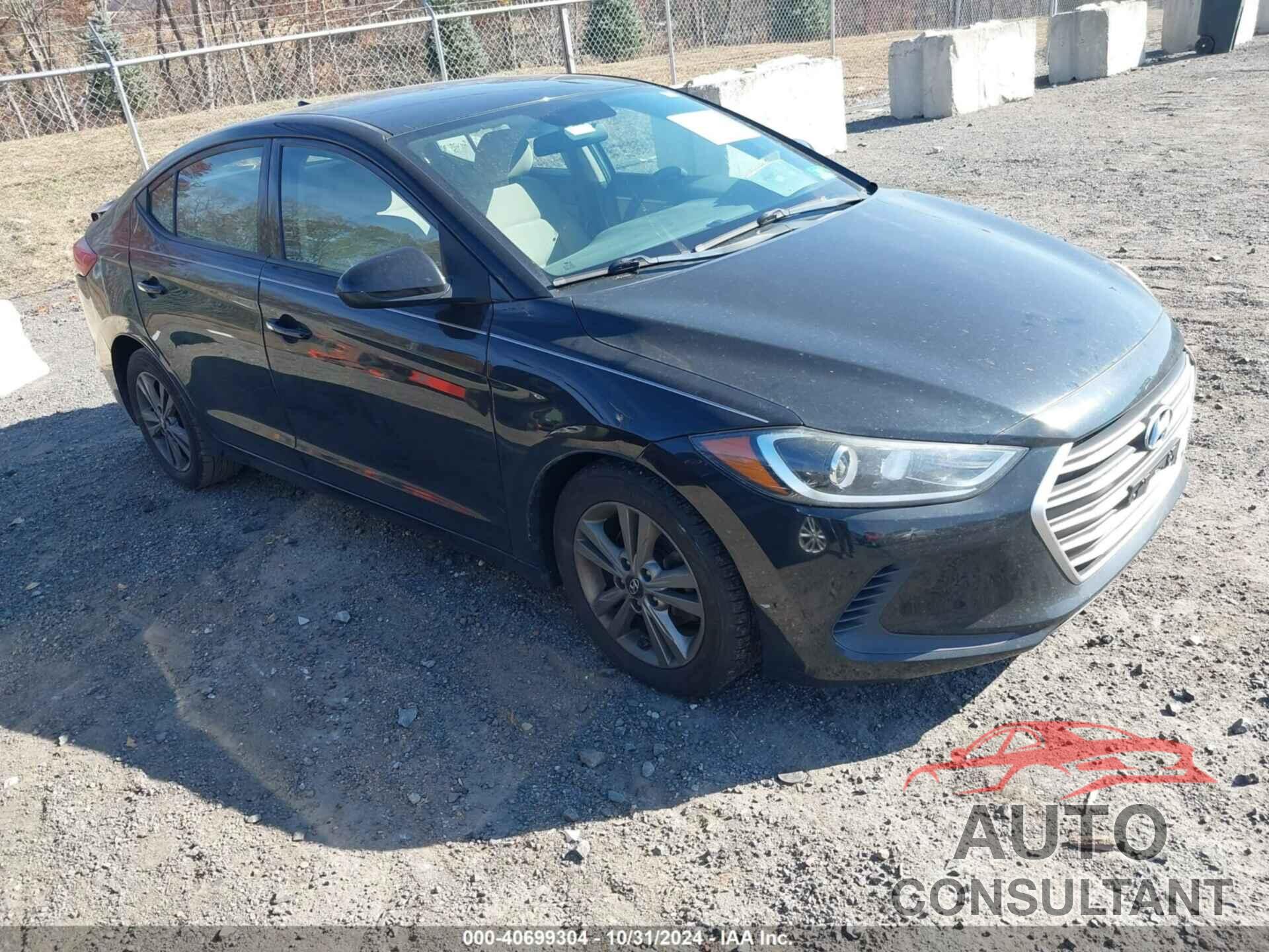 HYUNDAI ELANTRA 2018 - 5NPD84LF7JH227966