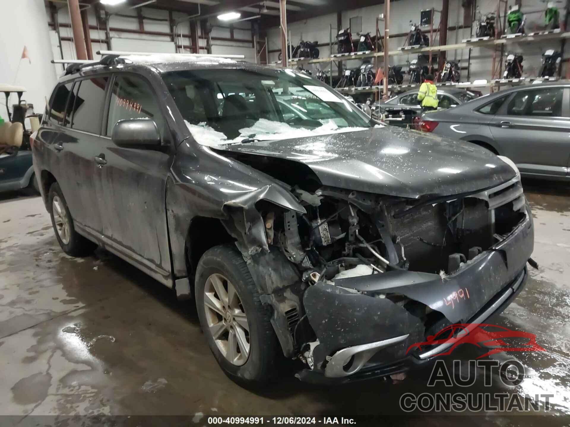 TOYOTA HIGHLANDER 2012 - 5TDBK3EH1CS120538