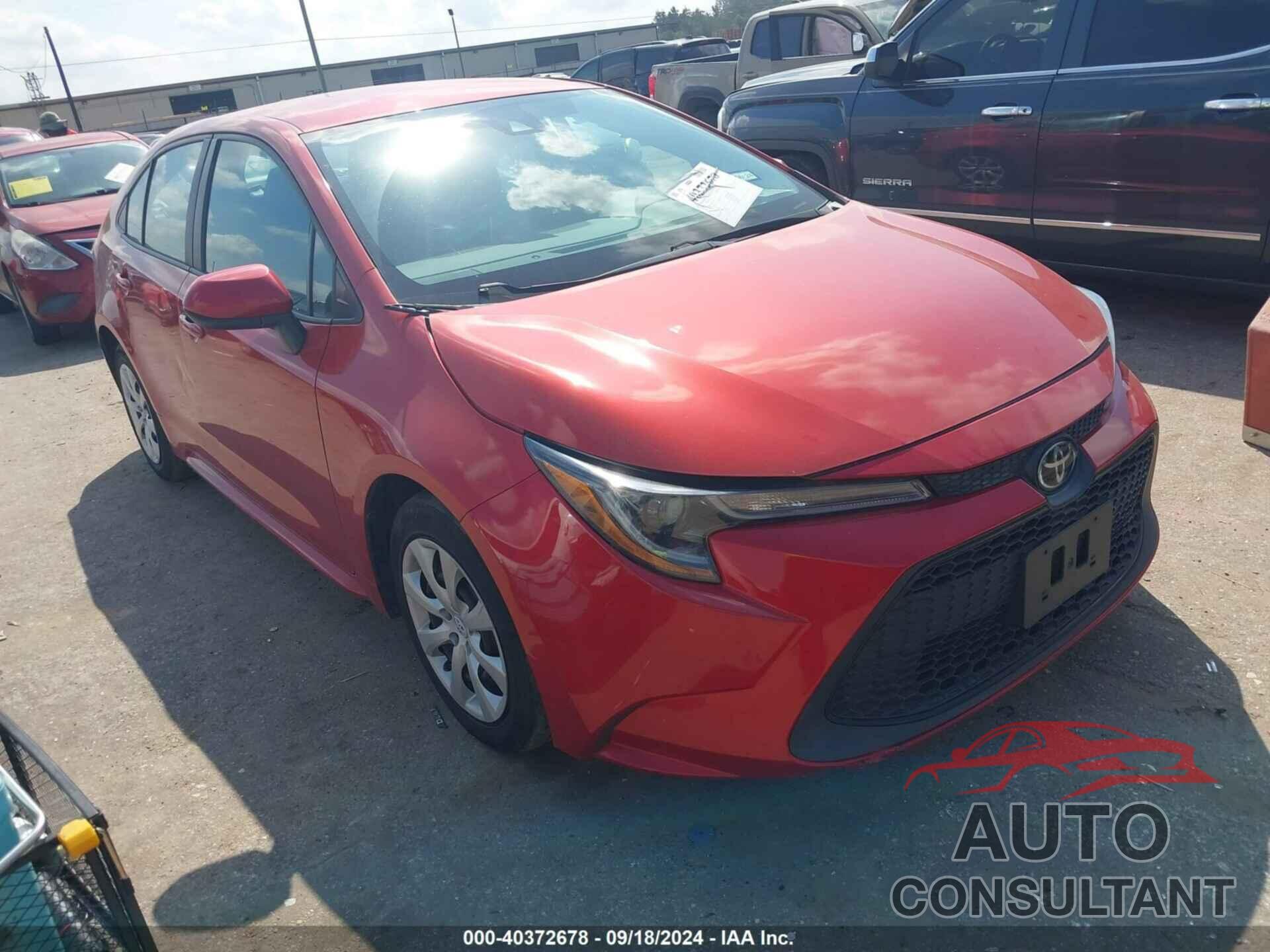 TOYOTA COROLLA 2020 - 5YFEPRAE7LP090256