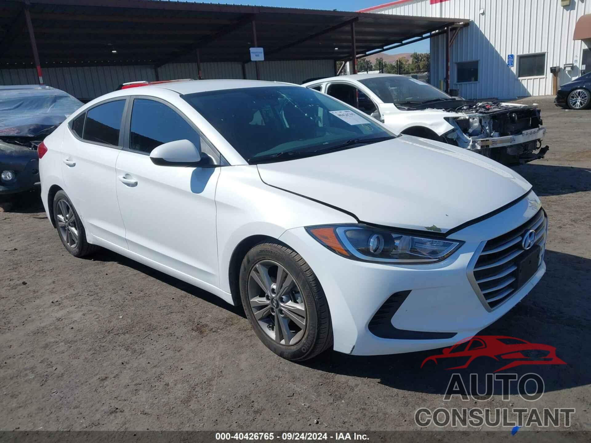 HYUNDAI ELANTRA 2018 - 5NPD84LF8JH333441