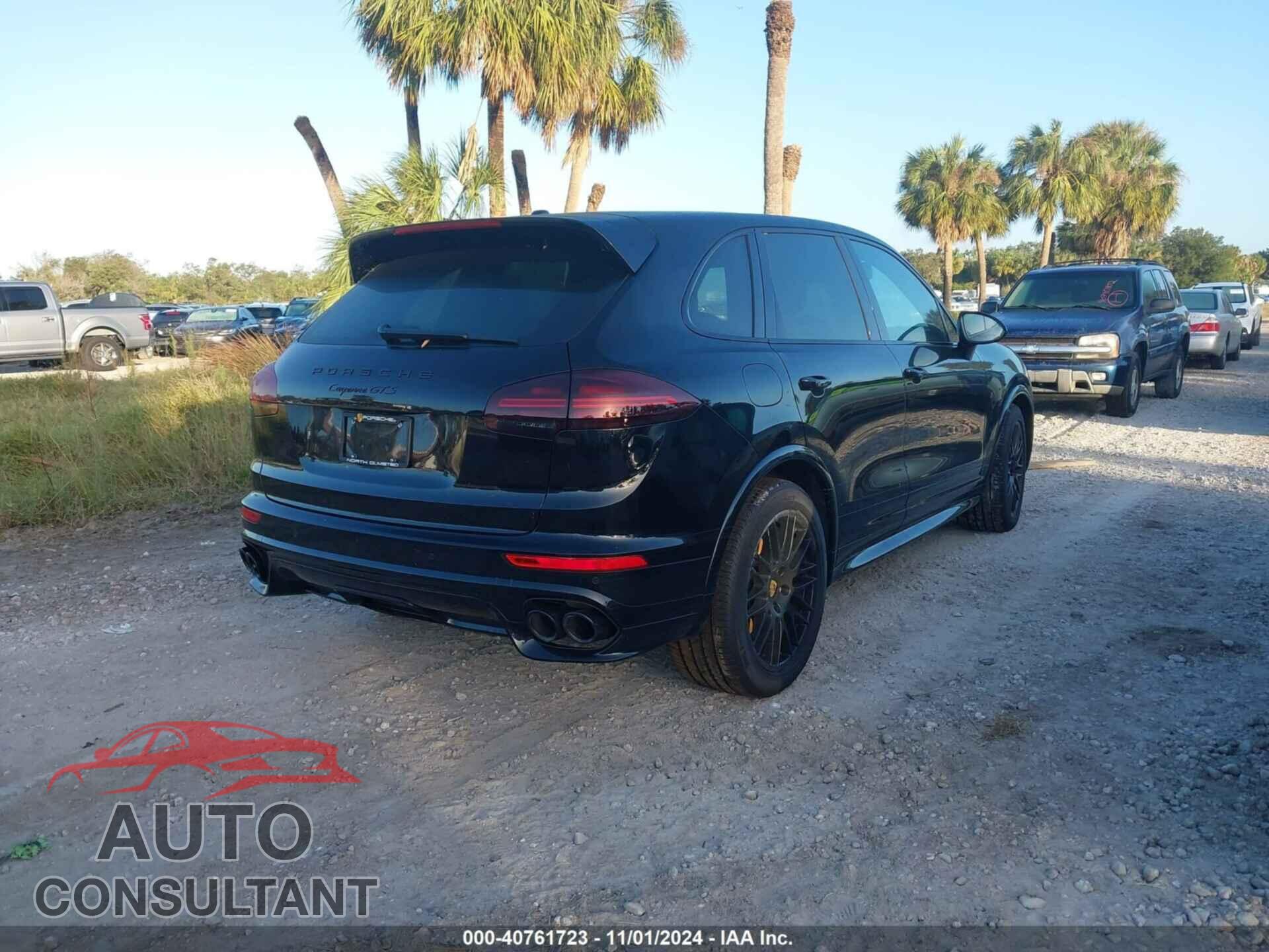 PORSCHE CAYENNE 2016 - WP1AD2A24GLA78812