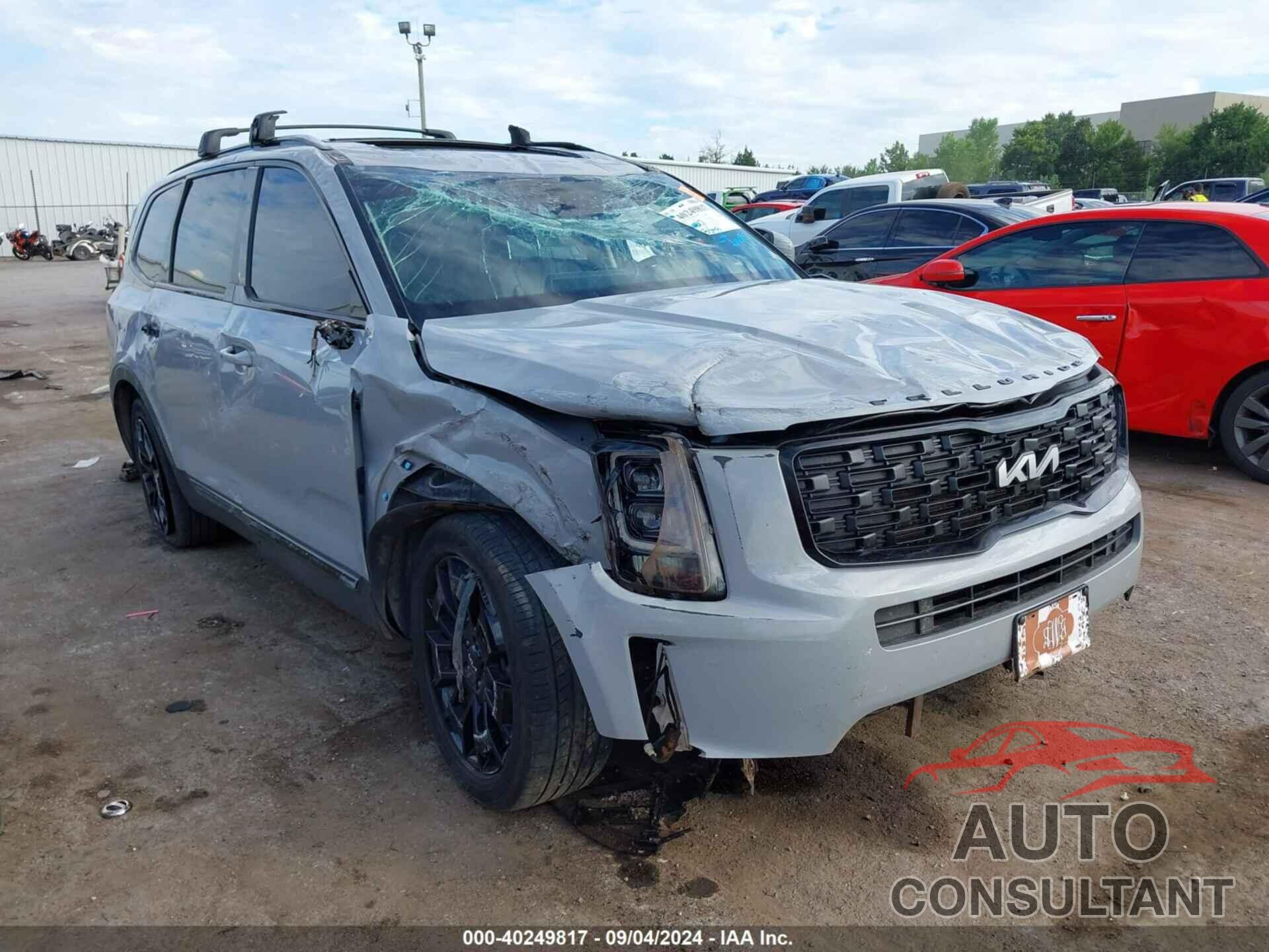 KIA TELLURIDE 2022 - 5XYP3DHC4NG214275