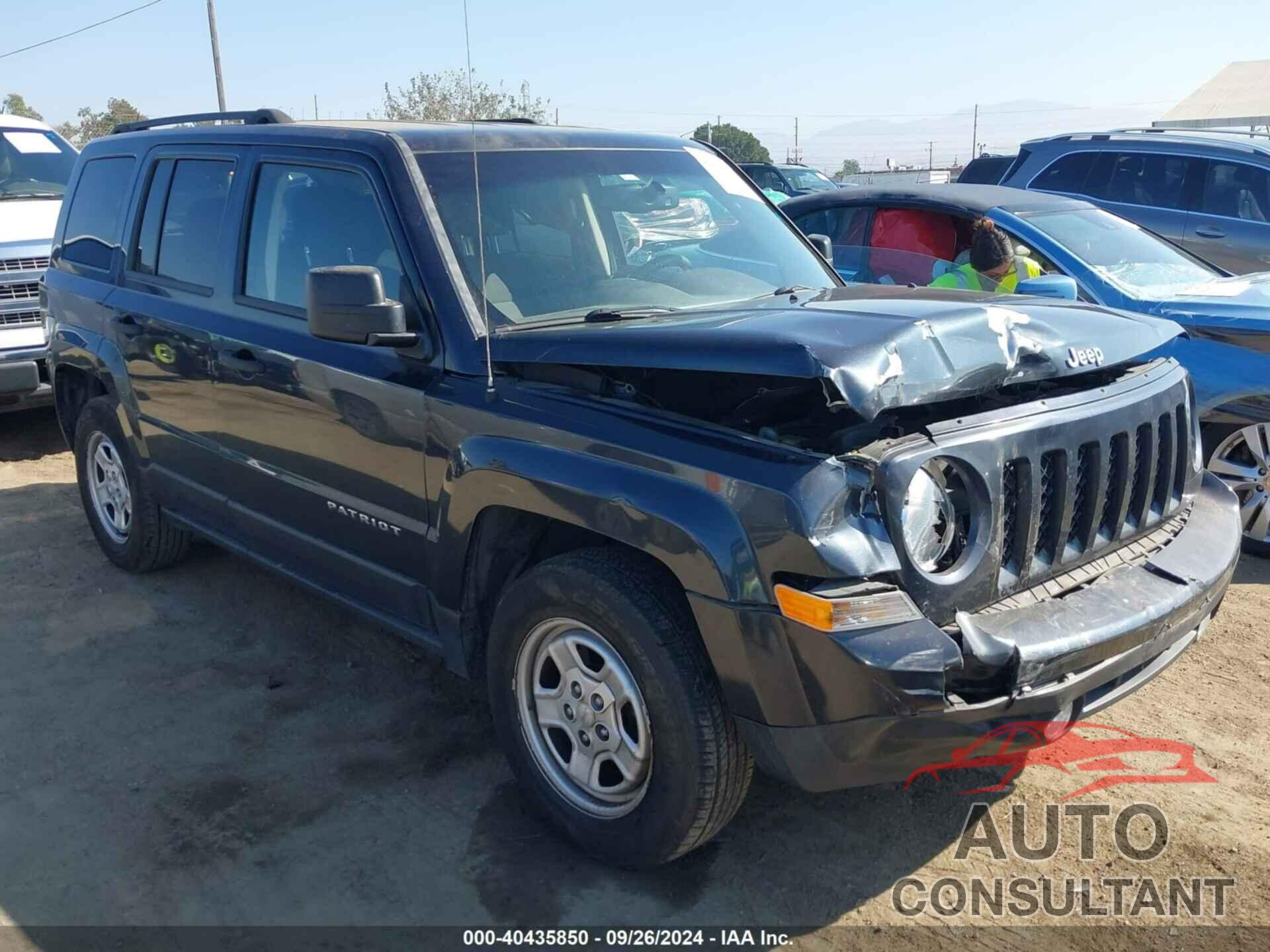 JEEP PATRIOT 2016 - 1C4NJPBBXGD507243