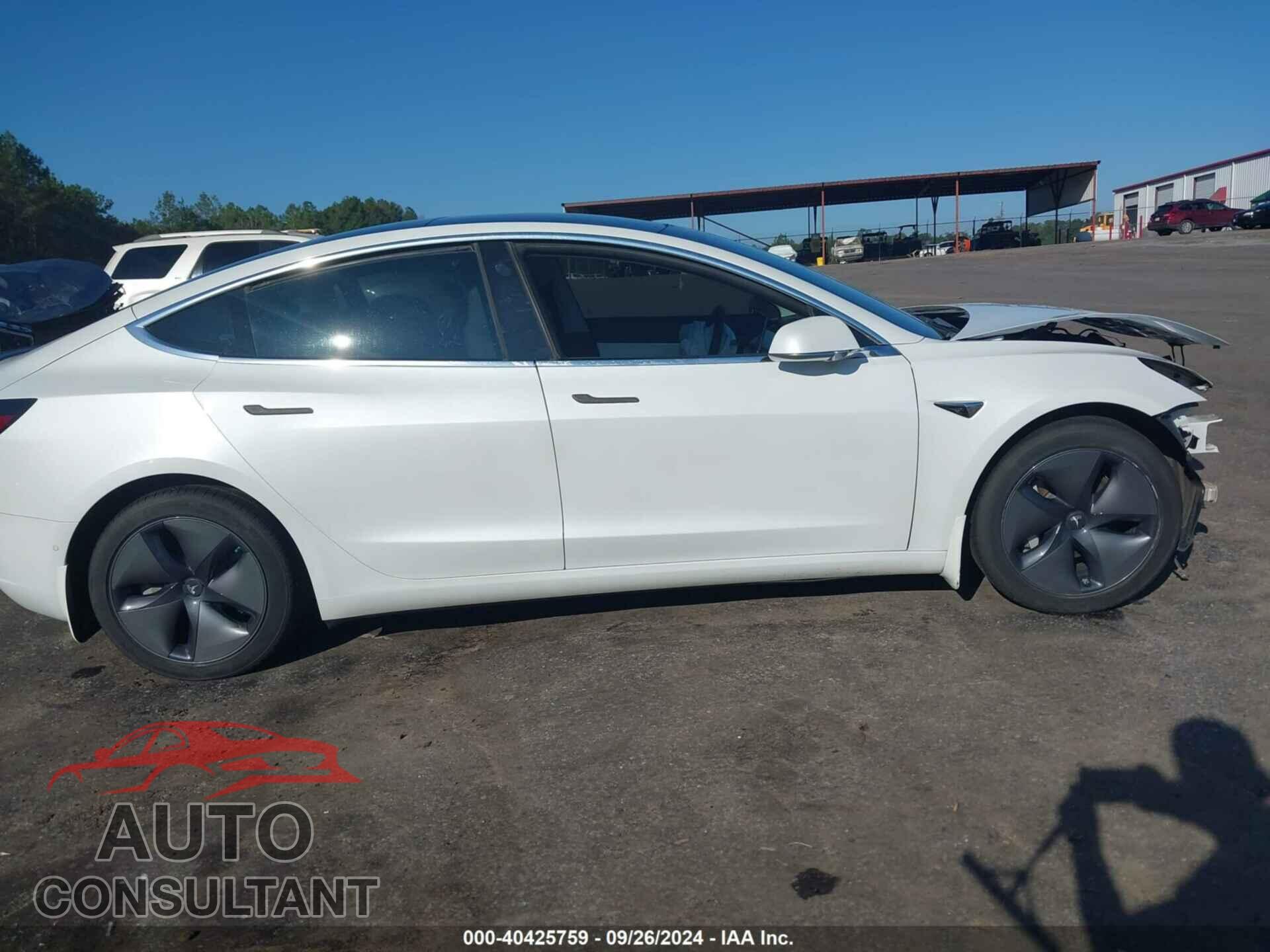 TESLA MODEL 3 2019 - 5YJ3E1EBXKF494662
