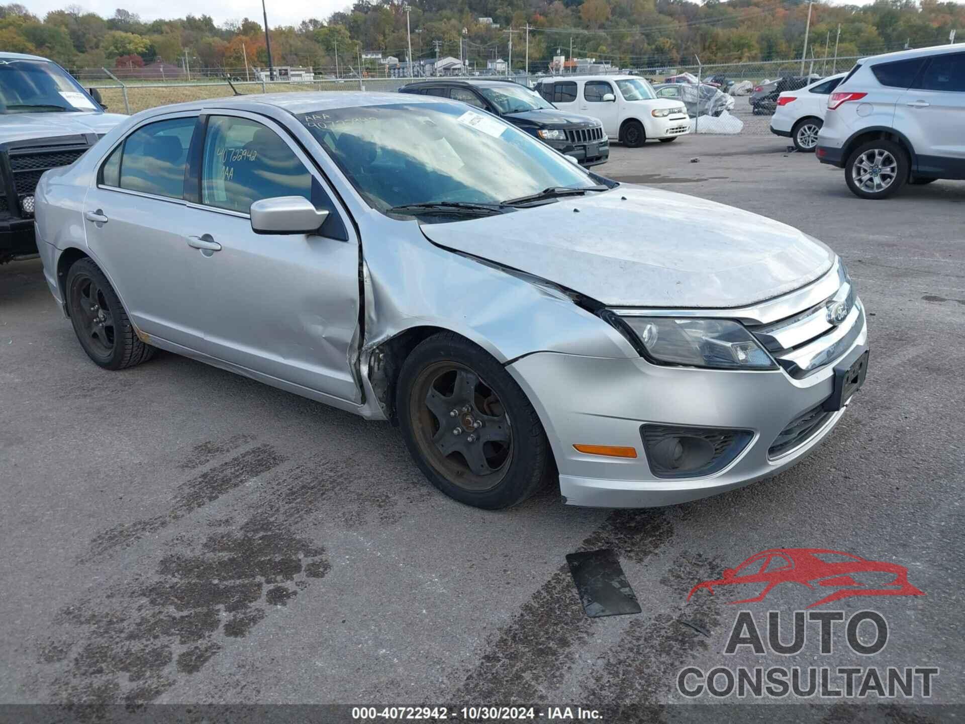 FORD FUSION 2011 - 3FAHP0HA2BR167254