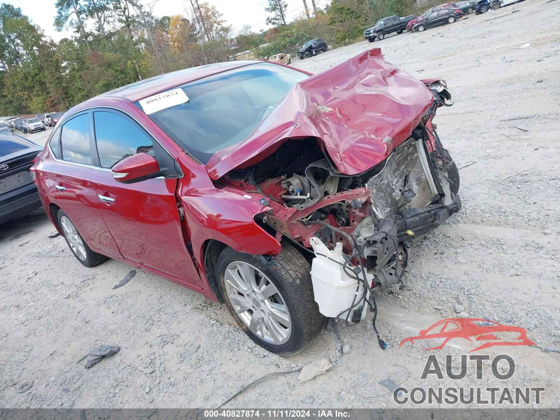 NISSAN SENTRA 2013 - 3N1AB7APXDL701725