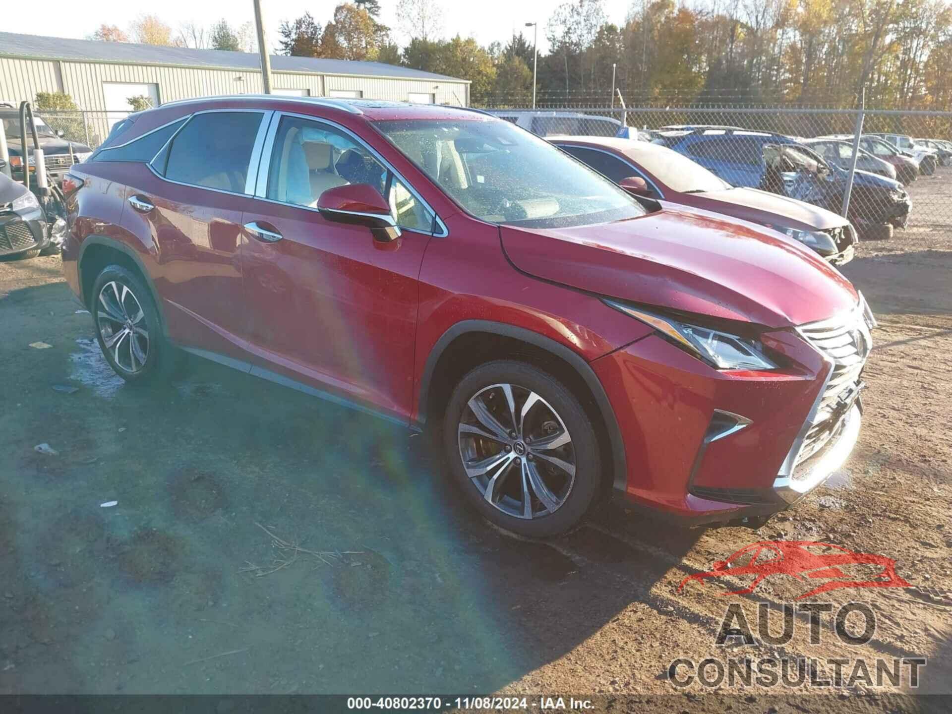 LEXUS RX 350 2019 - 2T2BZMCA7KC179779