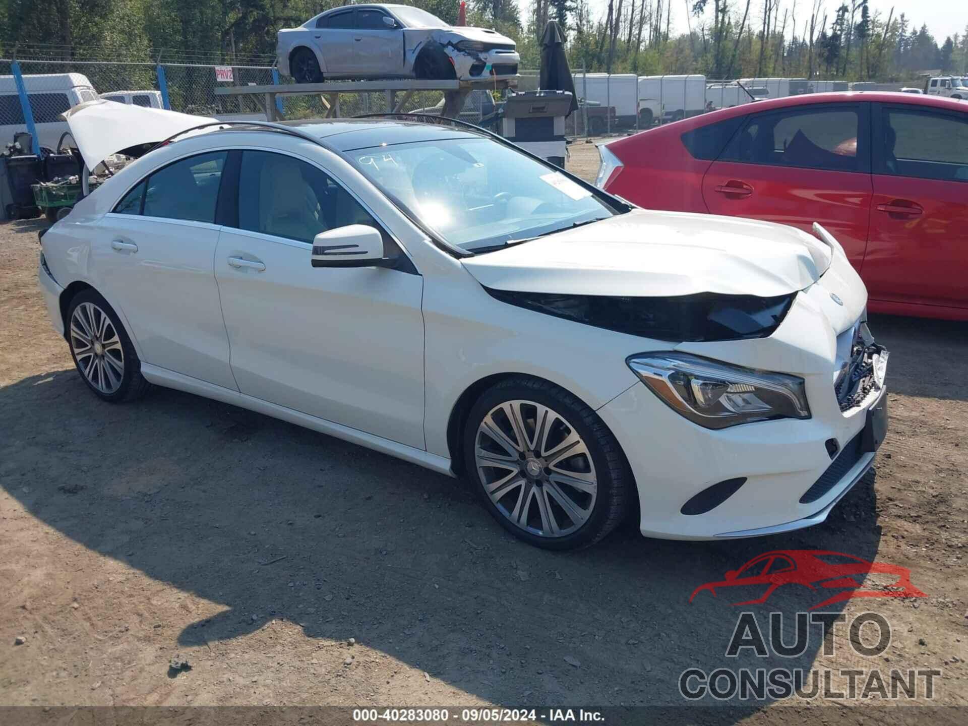 MERCEDES-BENZ CLA 250 2018 - WDDSJ4GB3JN511832