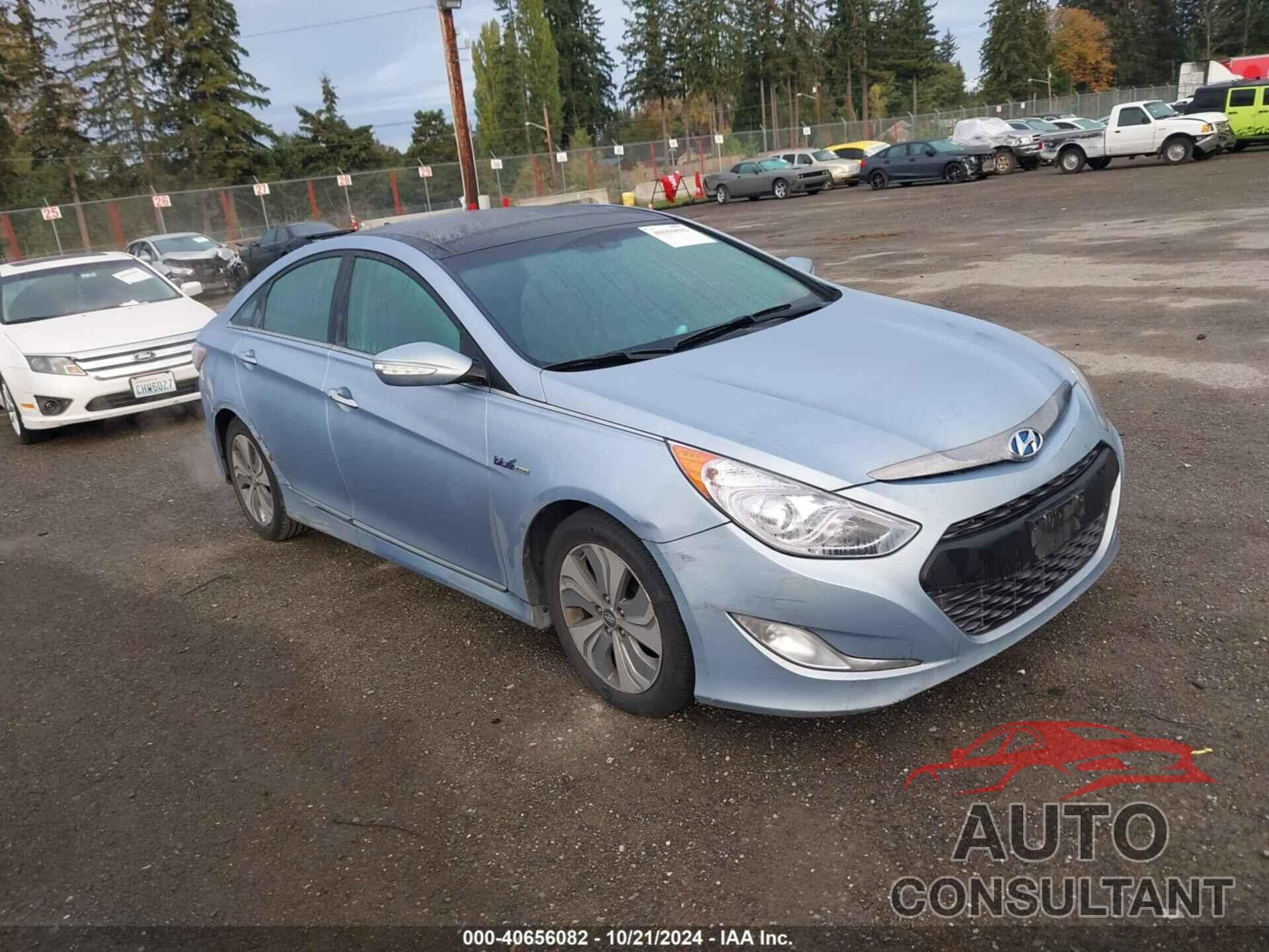 HYUNDAI SONATA HYBRID 2013 - KMHEC4A42DA067703