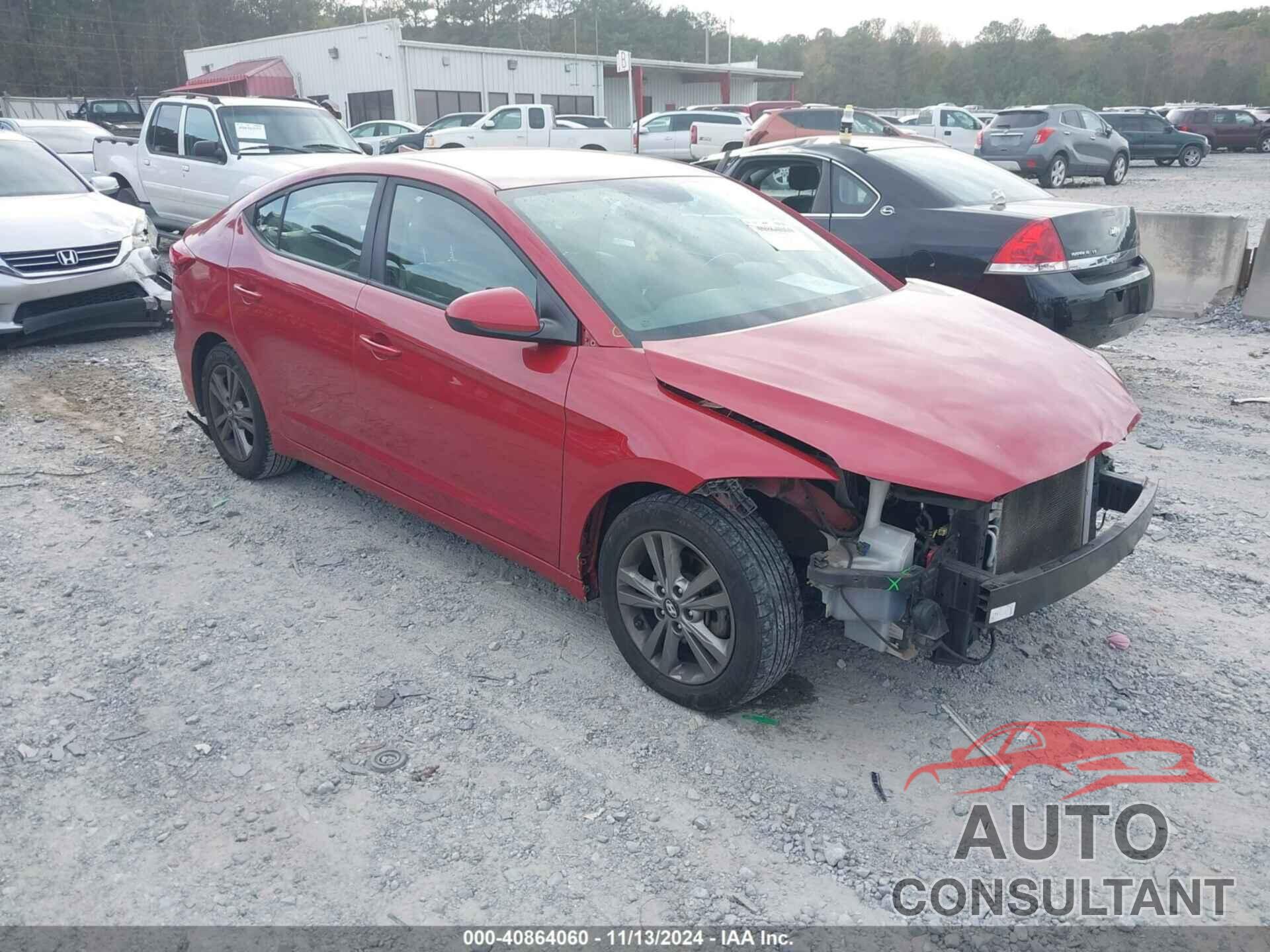 HYUNDAI ELANTRA 2018 - 5NPD84LF7JH243343