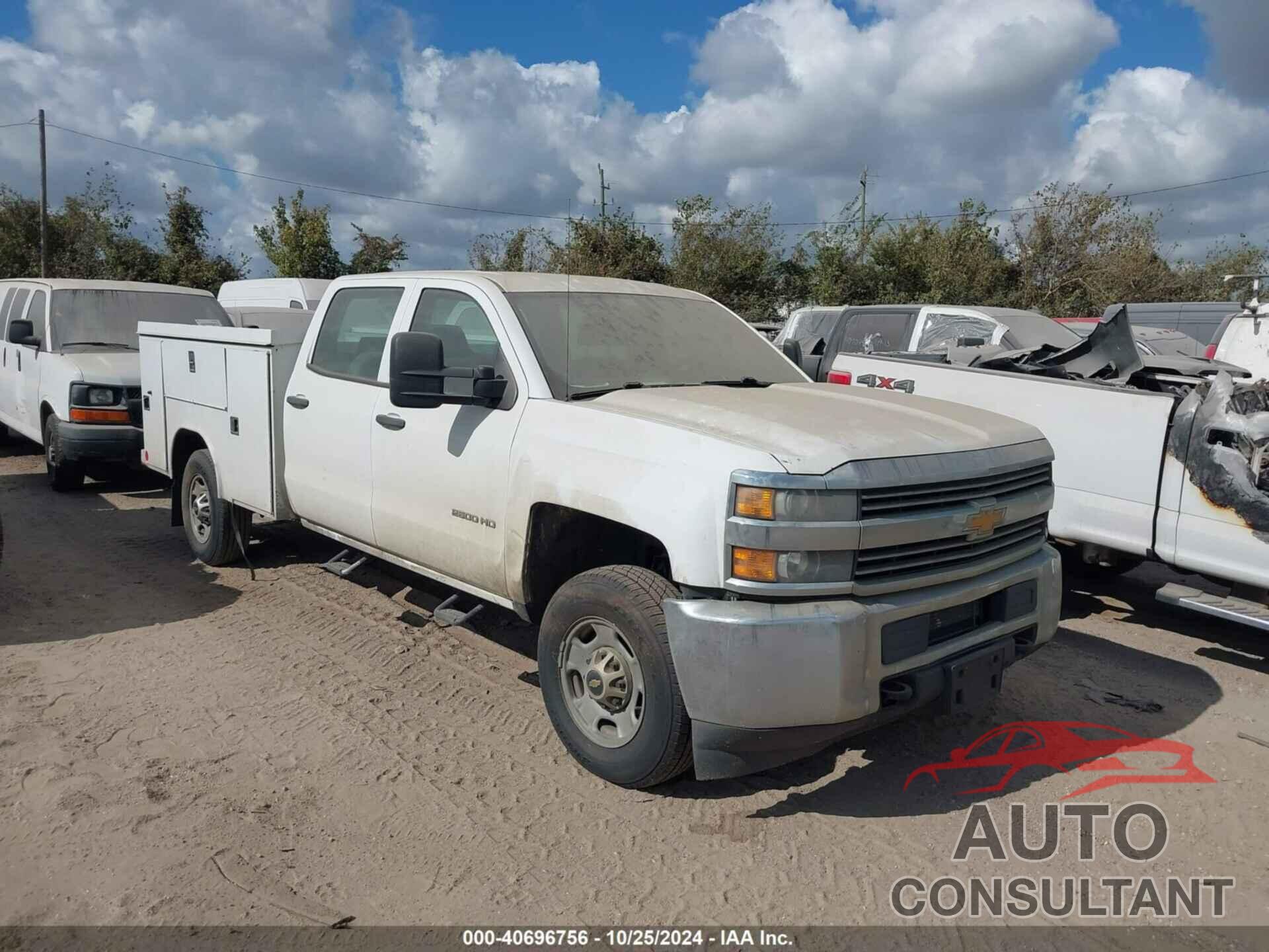 CHEVROLET SILVERADO 2500HD 2016 - 1GC1CUEG4GF130248