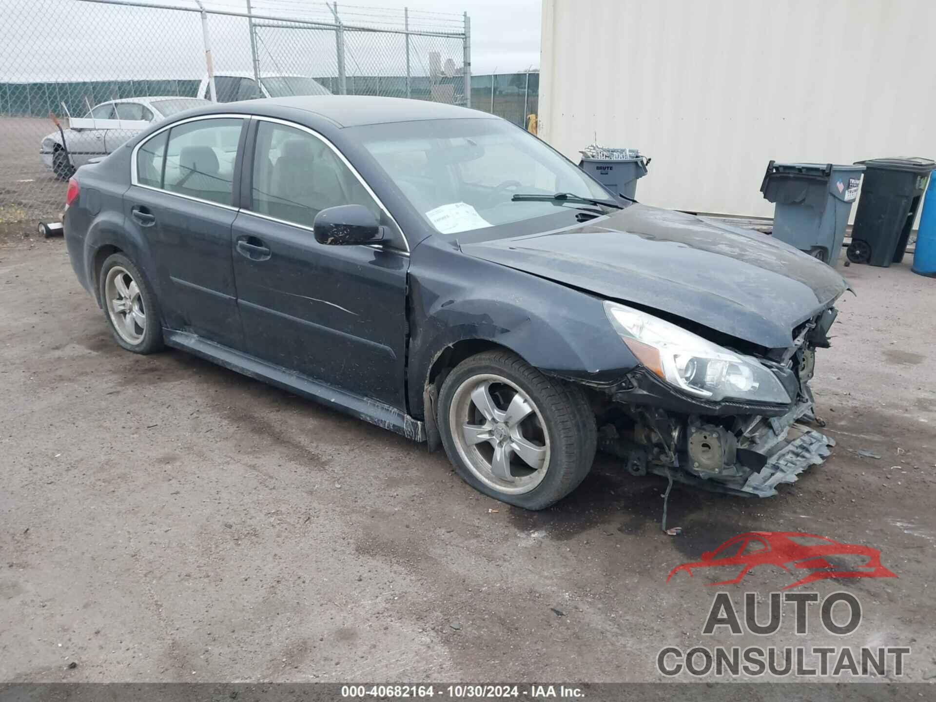 SUBARU LEGACY 2013 - 4S3BMBJ67D3016566
