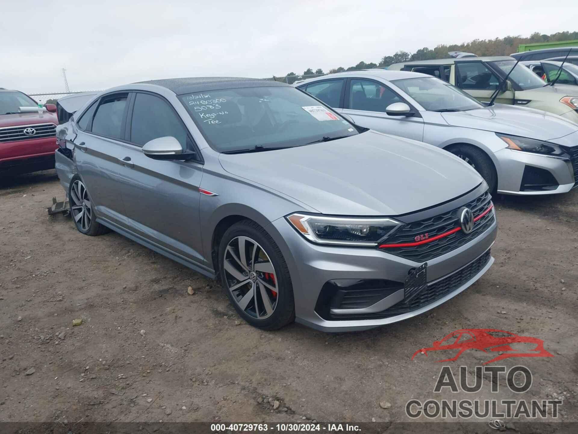 VOLKSWAGEN JETTA GLI 2019 - 3VW5T7BU4KM165083