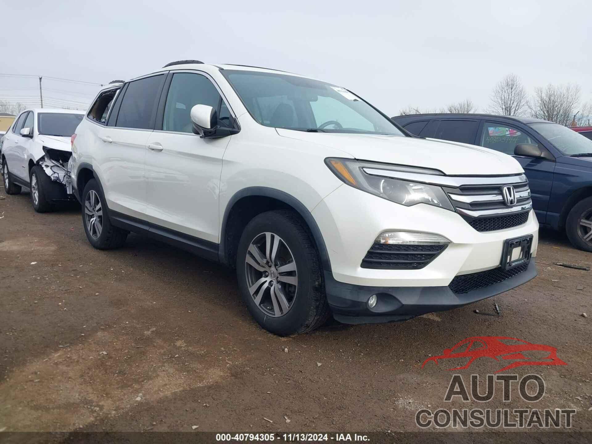 HONDA PILOT 2016 - 5FNYF6H50GB111809