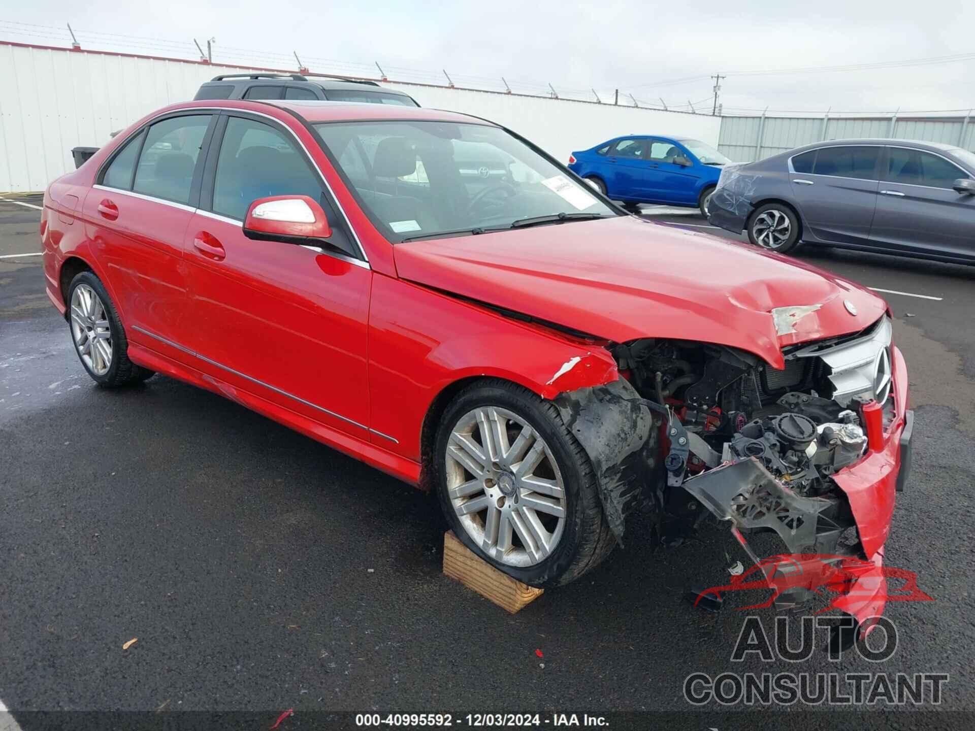 MERCEDES-BENZ C 300 2009 - WDDGF81X79F207508