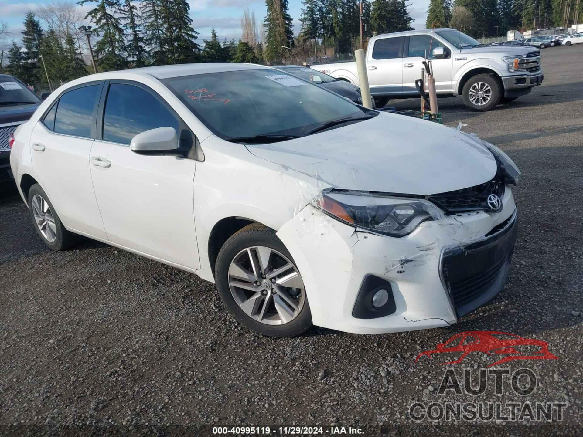 TOYOTA COROLLA 2016 - 5YFBPRHE4GP510361