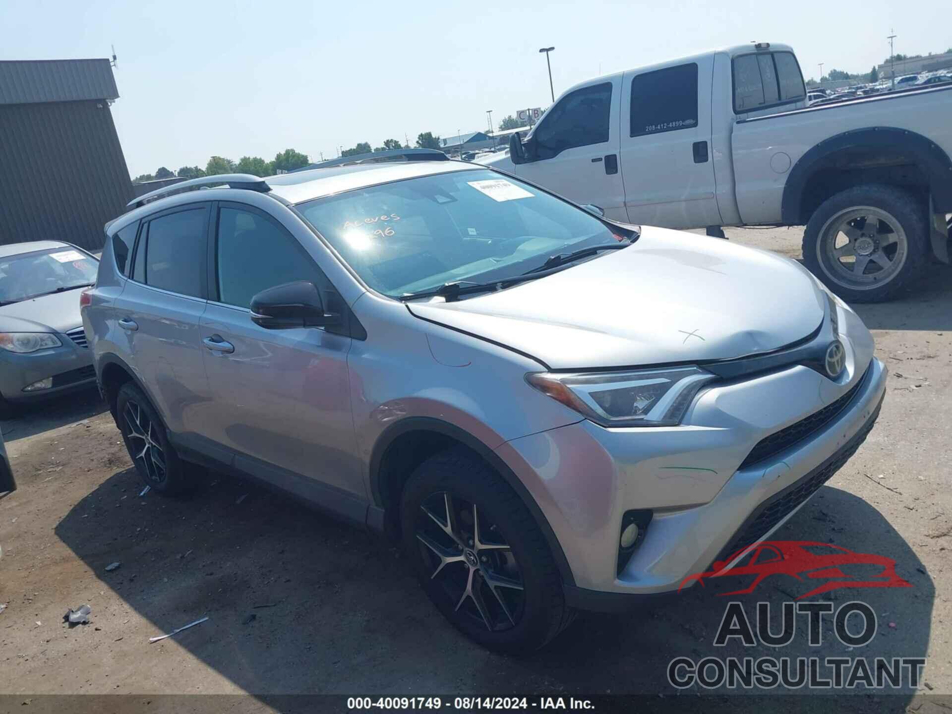 TOYOTA RAV4 2017 - 2T3JFREV2HW651648