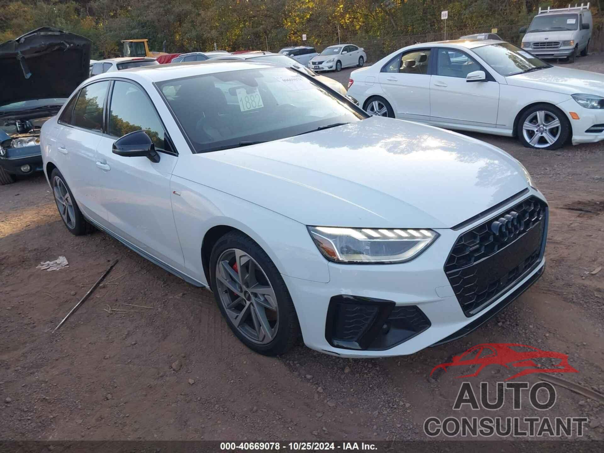 AUDI A4 2023 - WAUEAAF45PA015470