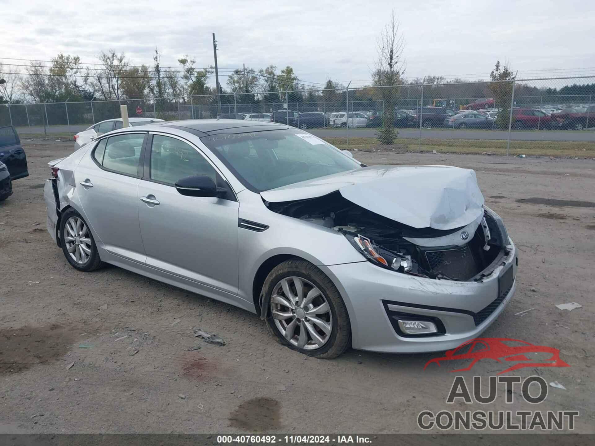 KIA OPTIMA 2015 - 5XXGN4A74FG428406