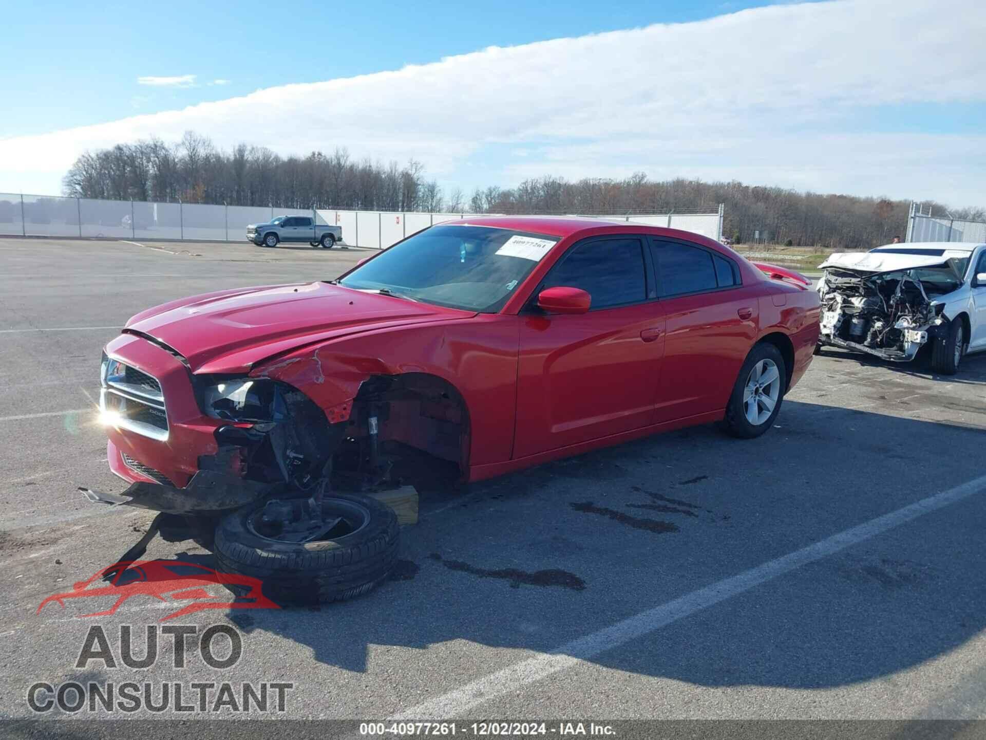 DODGE CHARGER 2012 - 2C3CDXBG3CH163265
