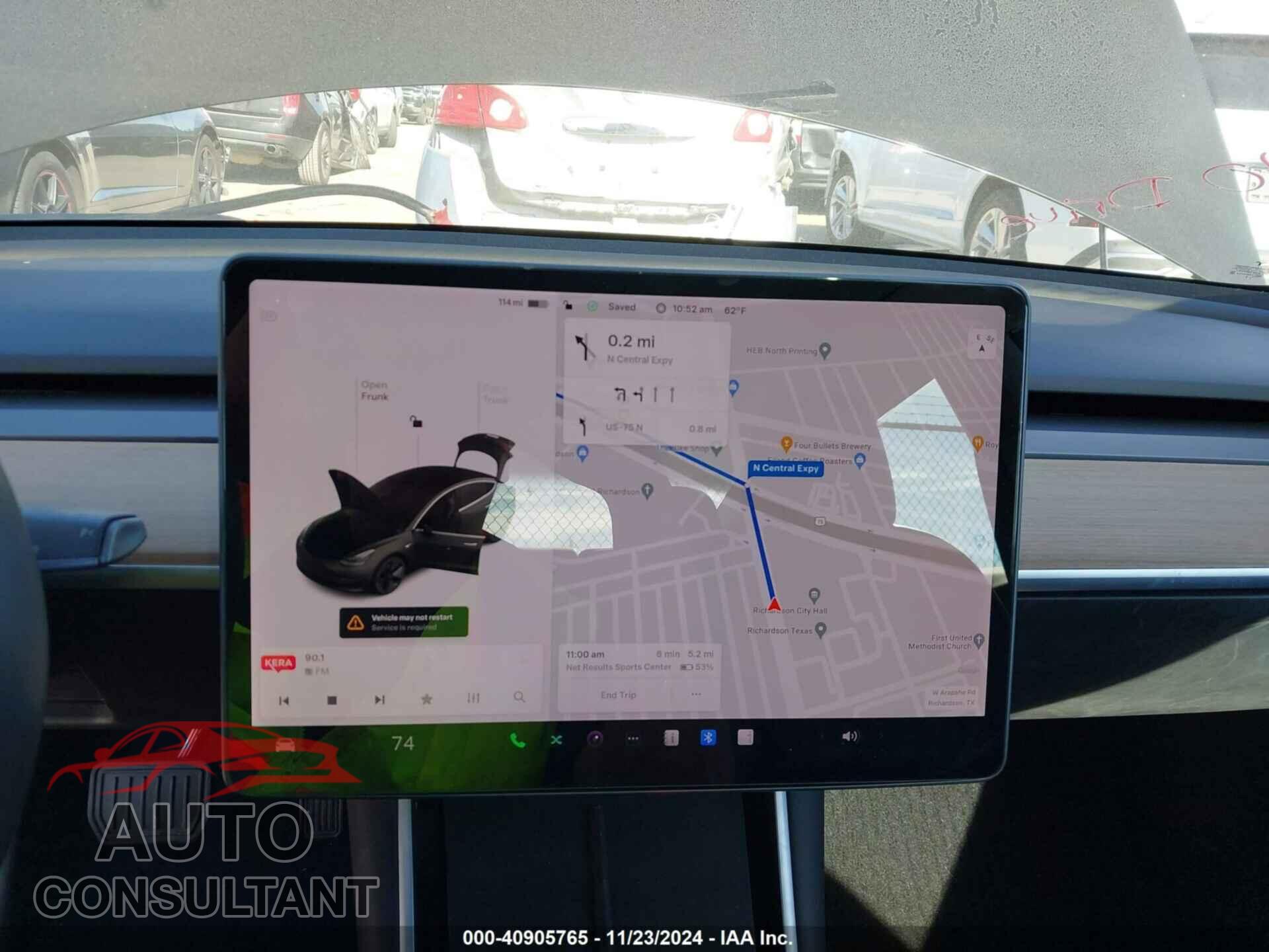 TESLA MODEL 3 2019 - 5YJ3E1EA4KF399456