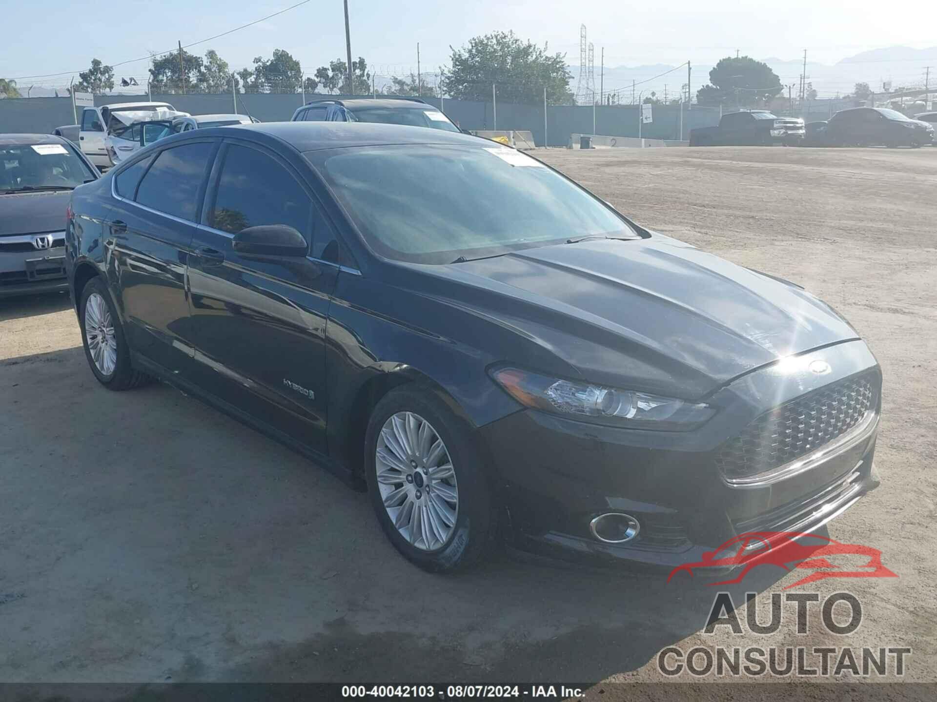 FORD FUSION HYBRID 2016 - 3FA6P0UU8GR269303