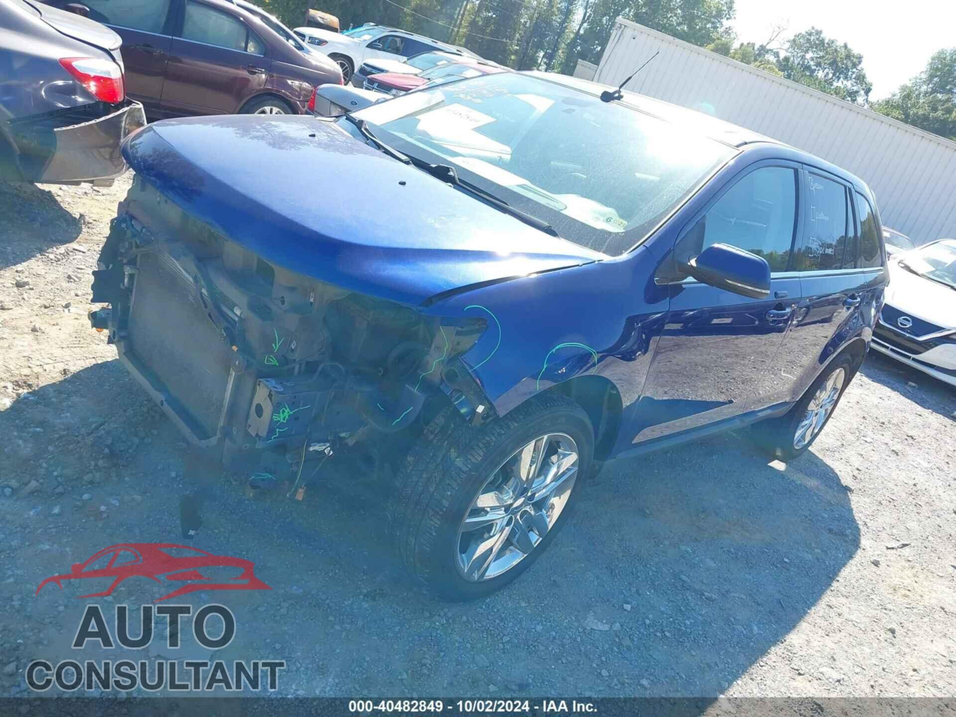 FORD EDGE 2013 - 2FMDK3KC1DBB00760