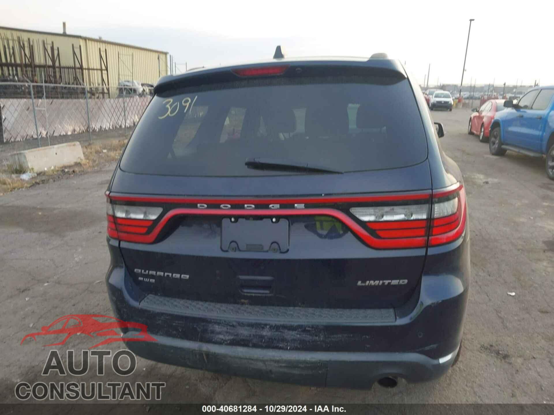 DODGE DURANGO 2014 - 1C4RDJDG1EC593091