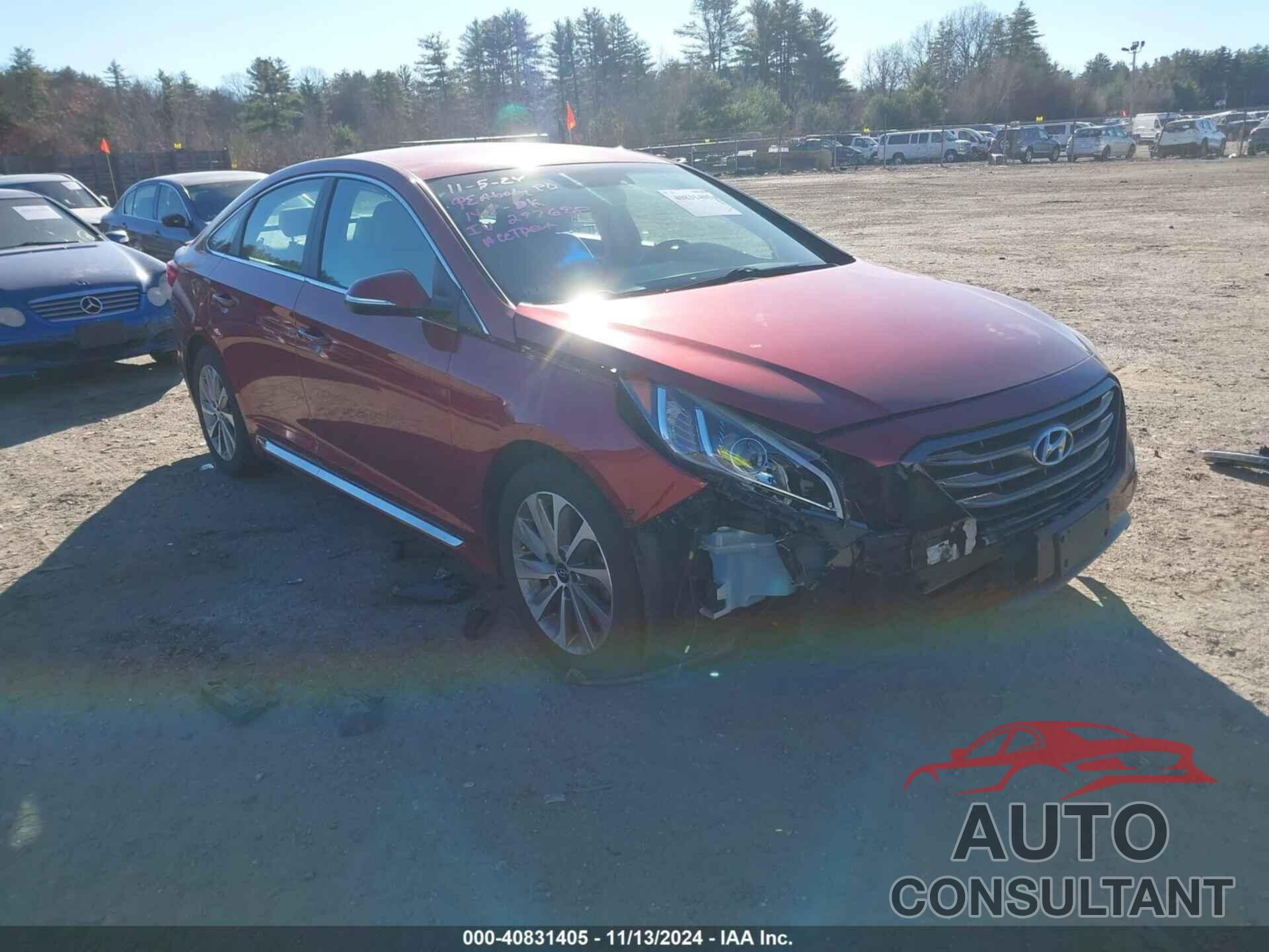 HYUNDAI SONATA 2015 - 5NPE34AF4FH255088