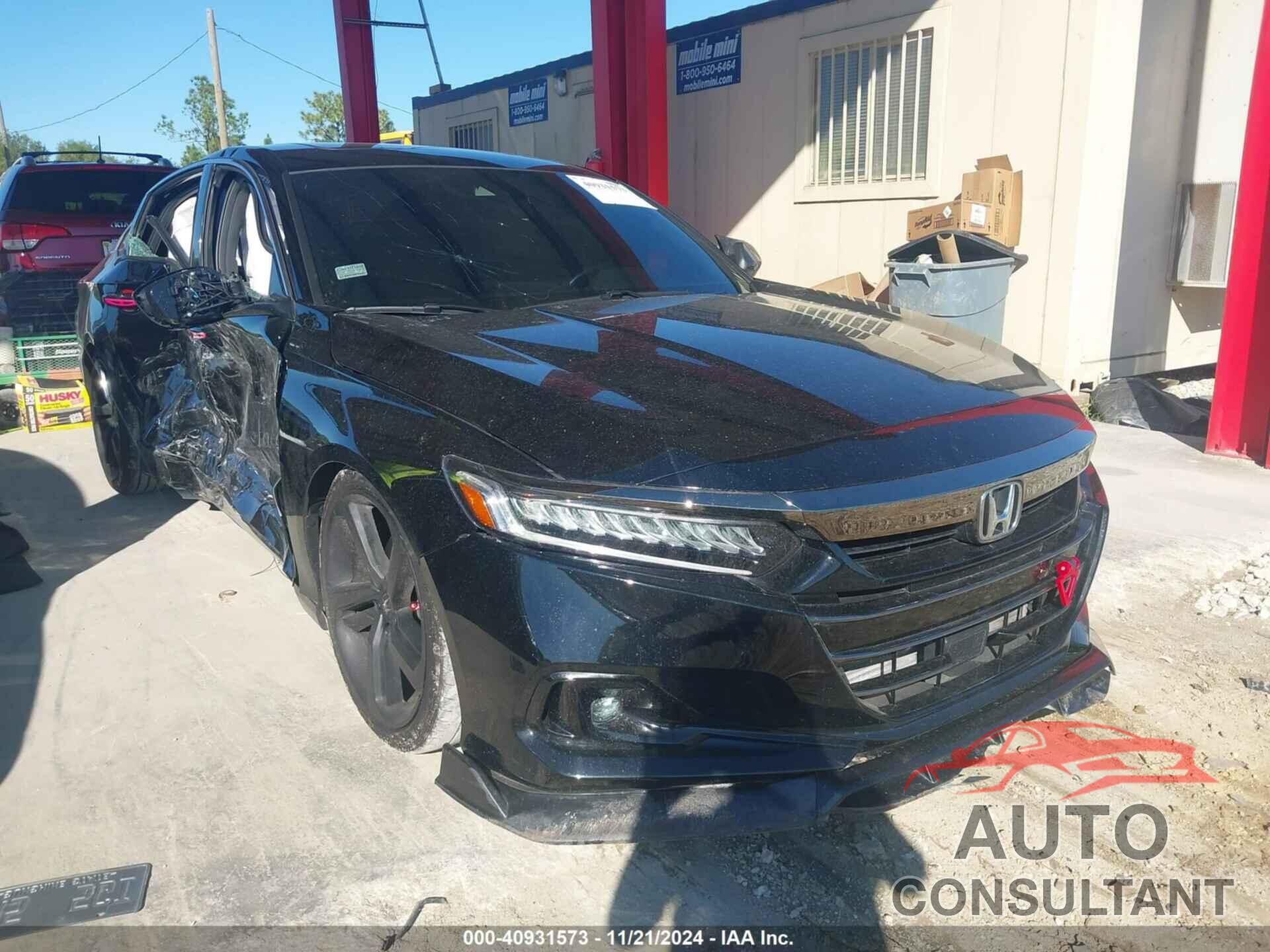 HONDA ACCORD 2022 - 1HGCV2F39NA016583