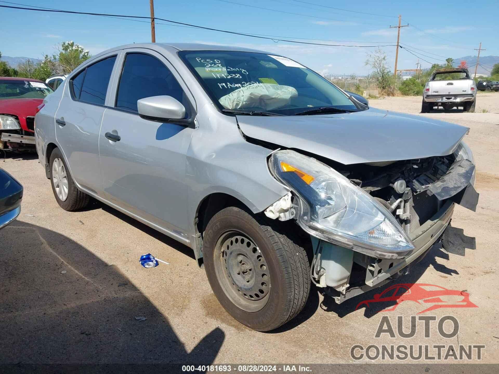 NISSAN VERSA 2016 - 3N1CN7AP0GL861620