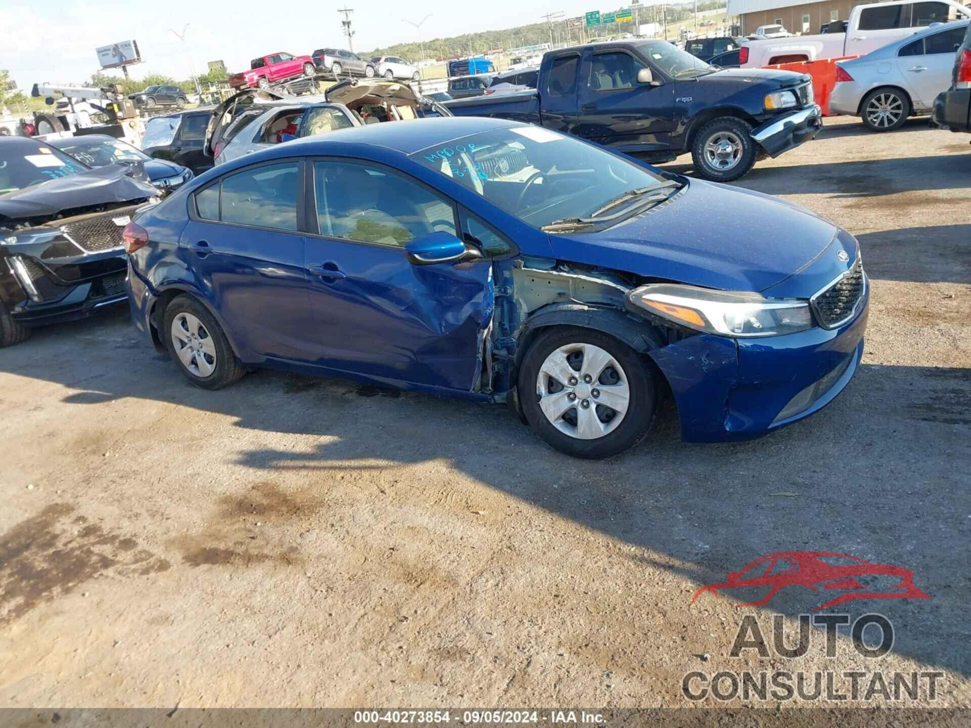 KIA FORTE 2018 - 3KPFL4A73JE219287