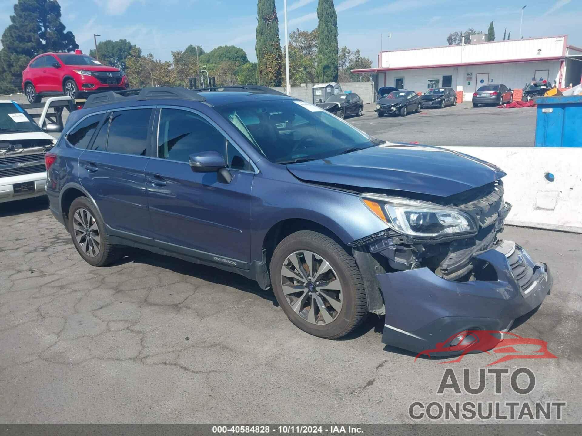 SUBARU OUTBACK 2016 - 4S4BSENC9G3333725