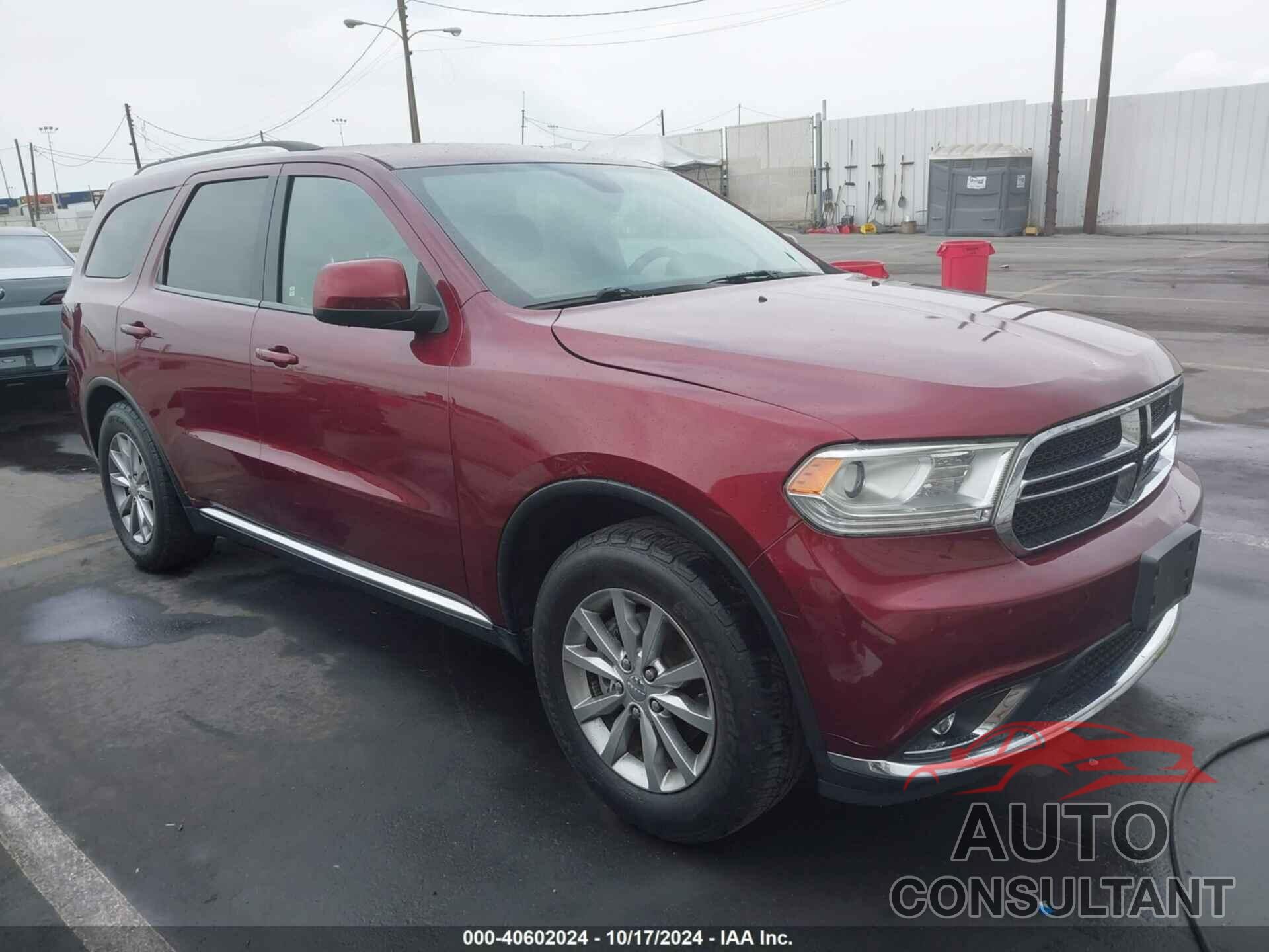 DODGE DURANGO 2017 - 1C4RDHAG4HC610984