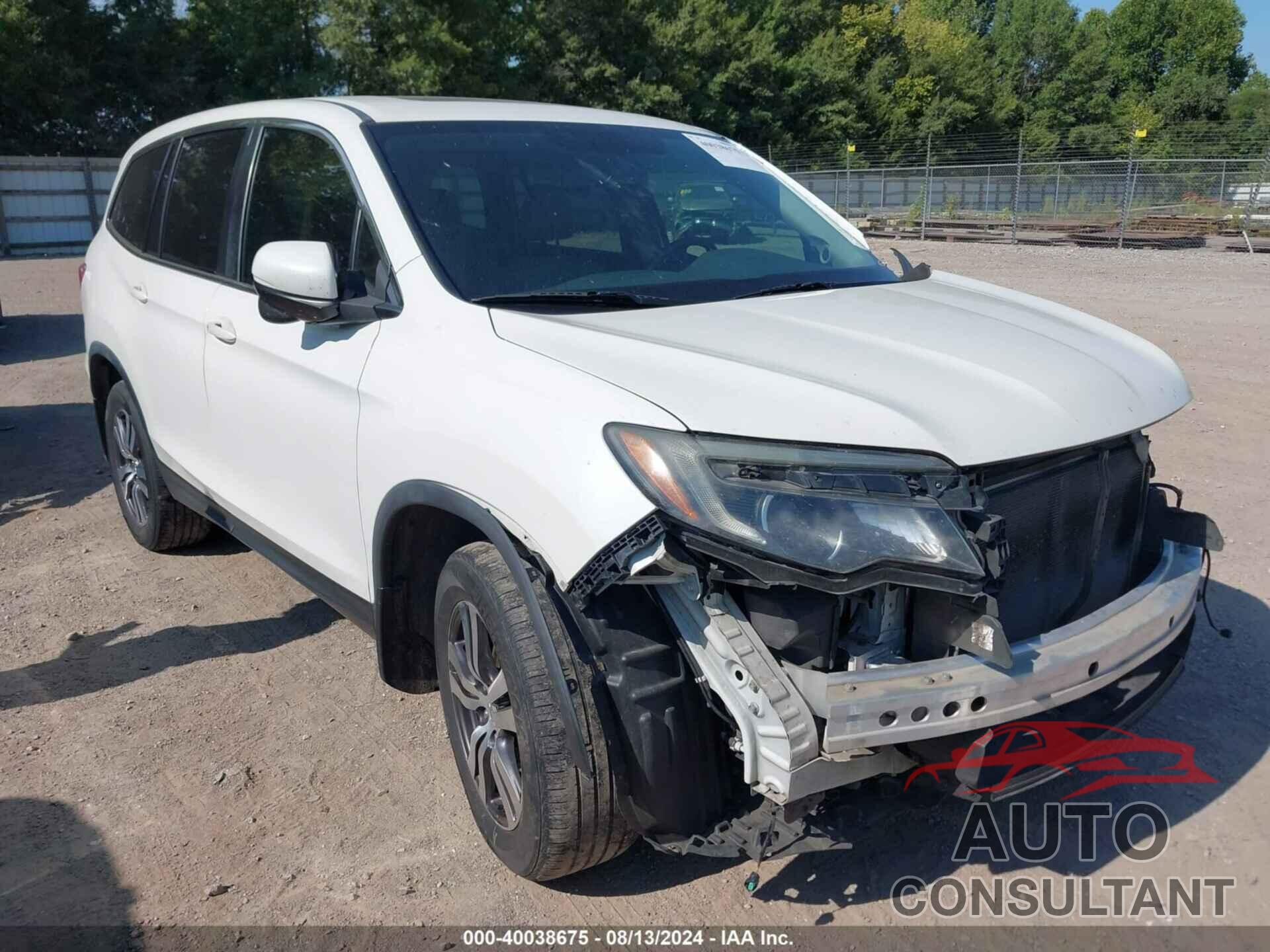 HONDA PILOT 2016 - 5FNYF6H58GB062097