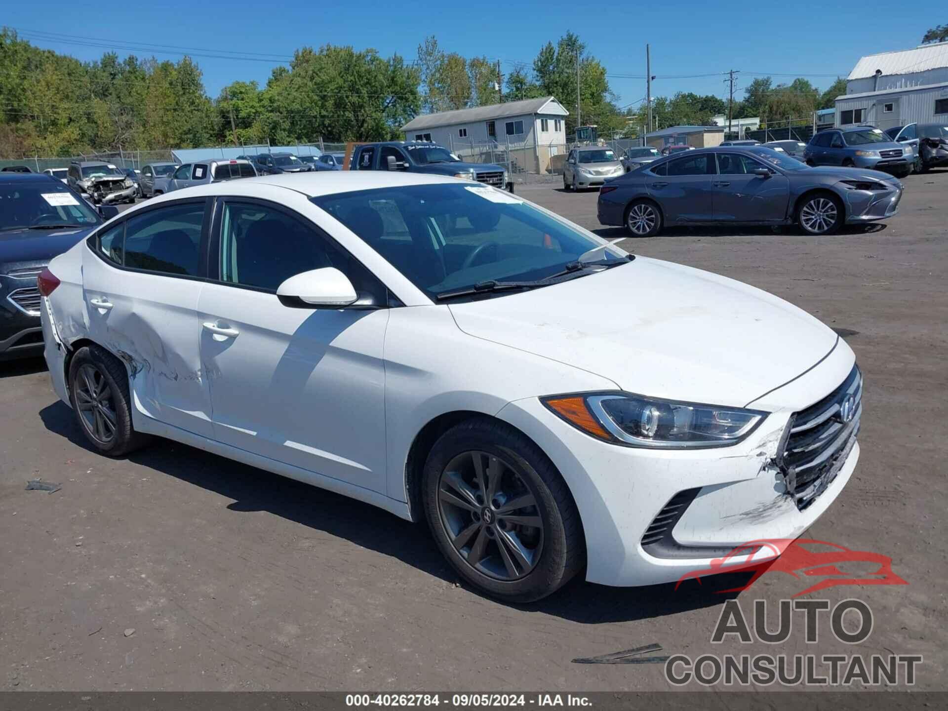 HYUNDAI ELANTRA 2018 - 5NPD84LF4JH247866