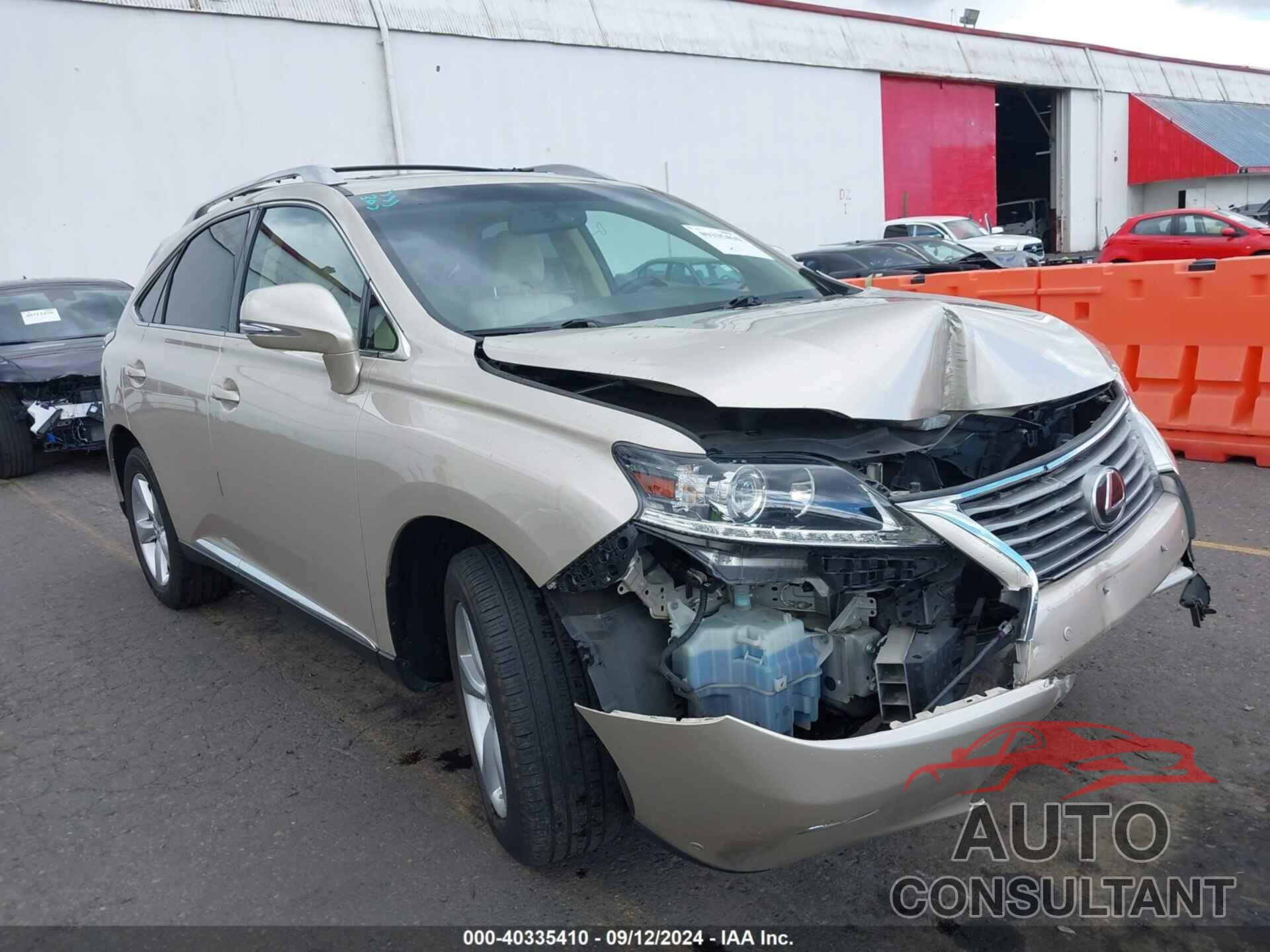 LEXUS RX 350 2014 - JTJBK1BA6E2459718