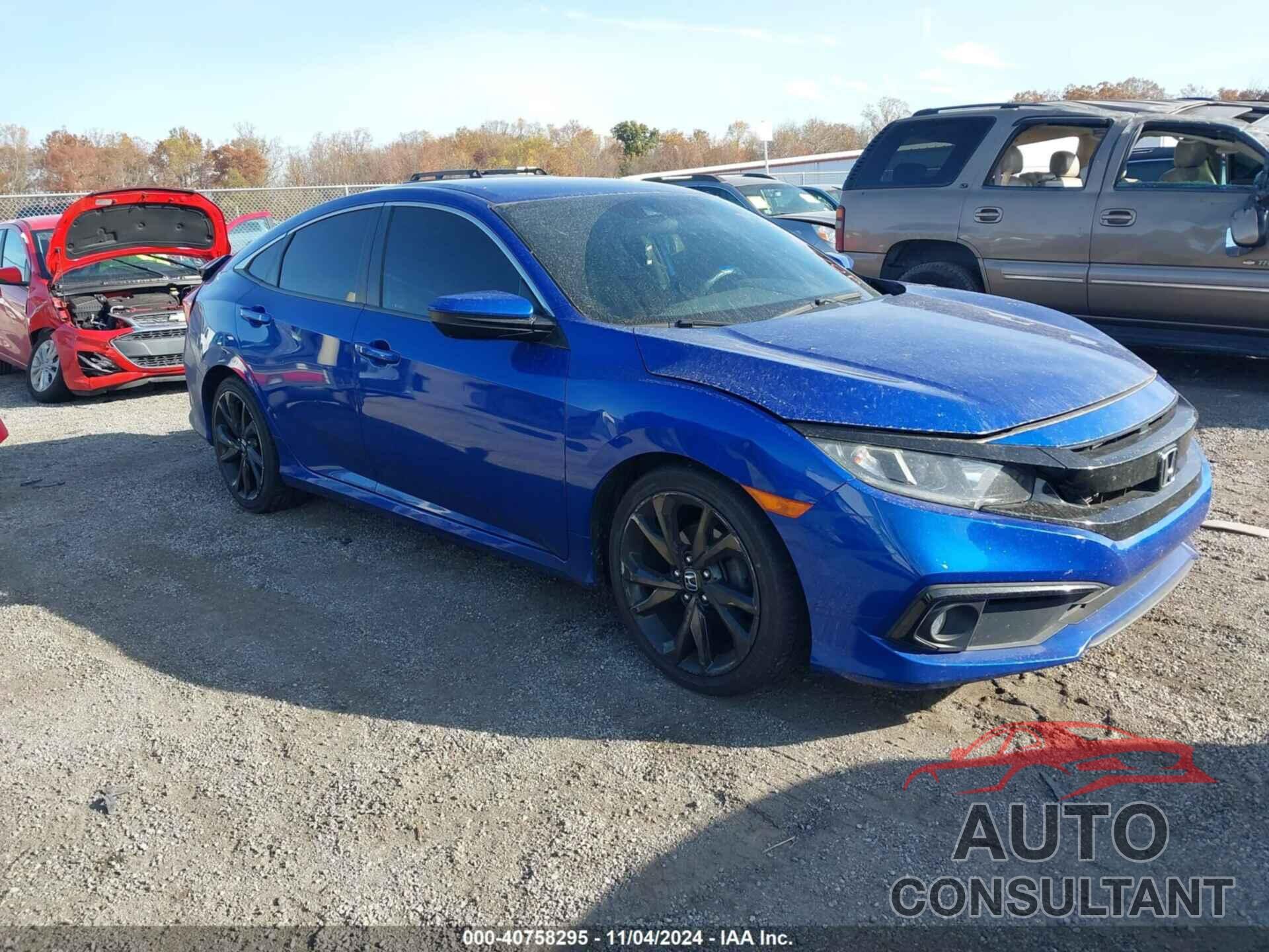 HONDA CIVIC 2019 - 2HGFC2F82KH519352