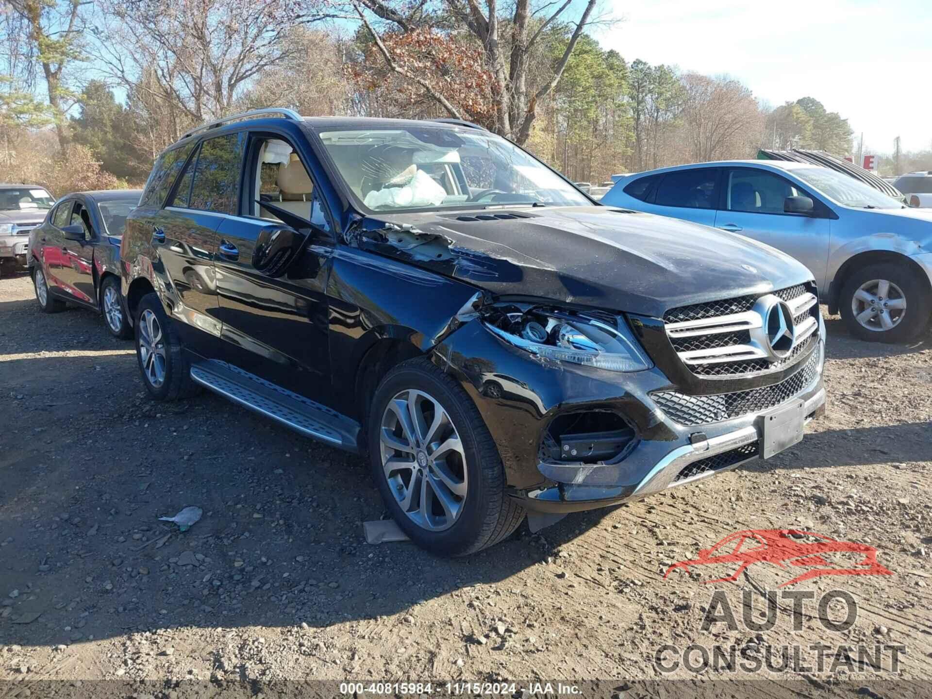 MERCEDES-BENZ GLE 350 2016 - 4JGDA5HB5GA620831