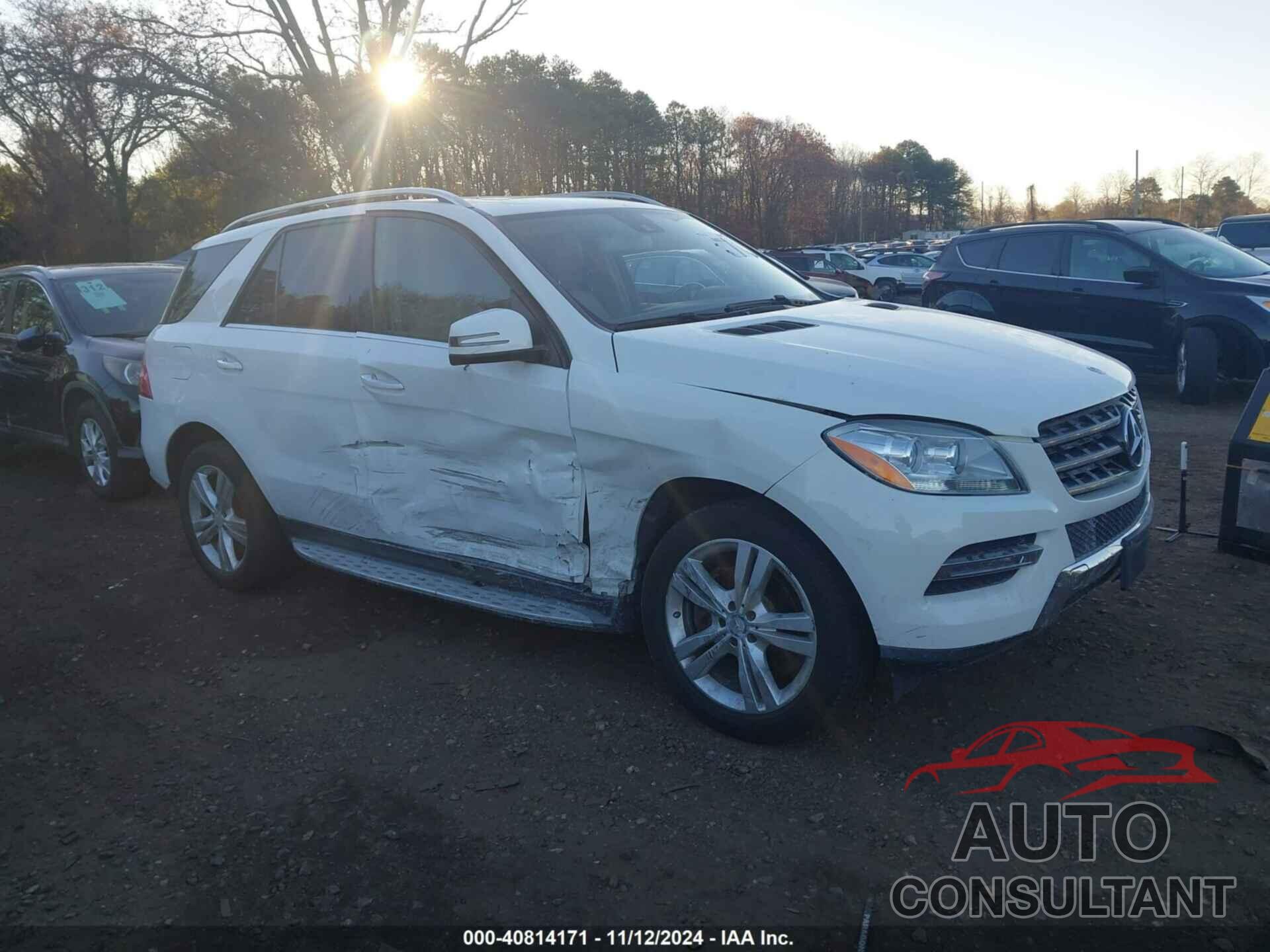 MERCEDES-BENZ ML 350 2015 - 4JGDA5HB5FA445446