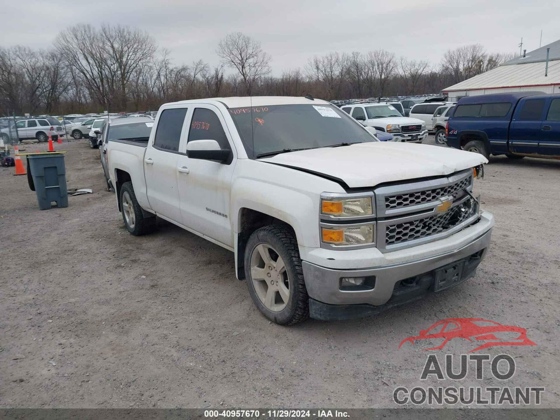 CHEVROLET SILVERADO 1500 2014 - 3GCUKREC6EG281114