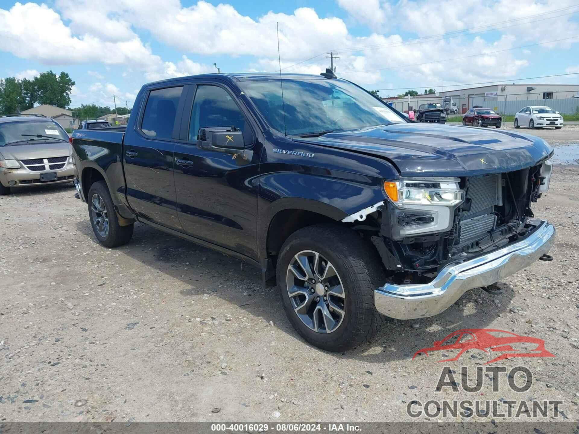 CHEVROLET SILVERADO 1500 2022 - 1GCPDKEKXNZ562337