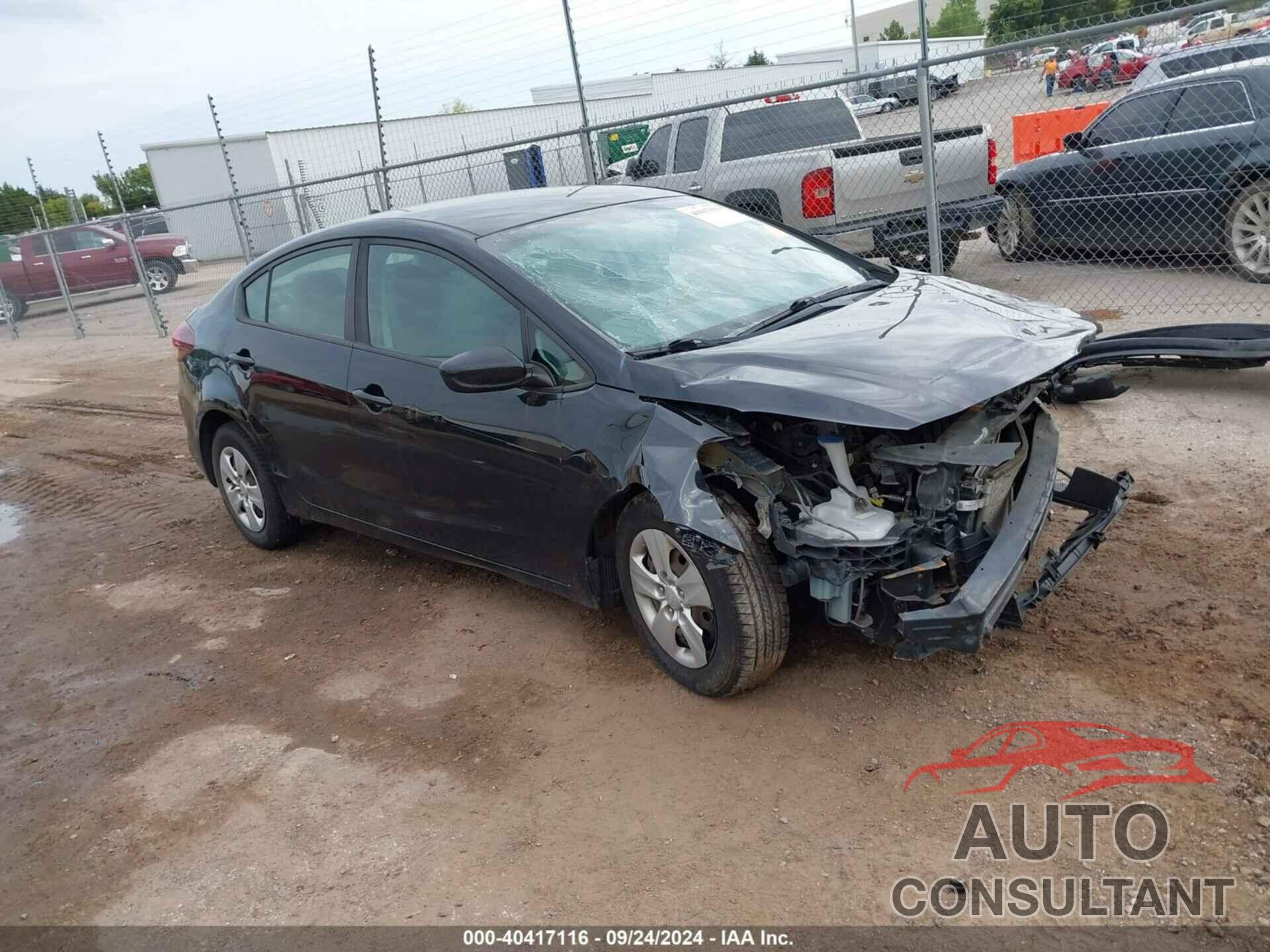 KIA FORTE 2017 - 3KPFL4A76HE088396