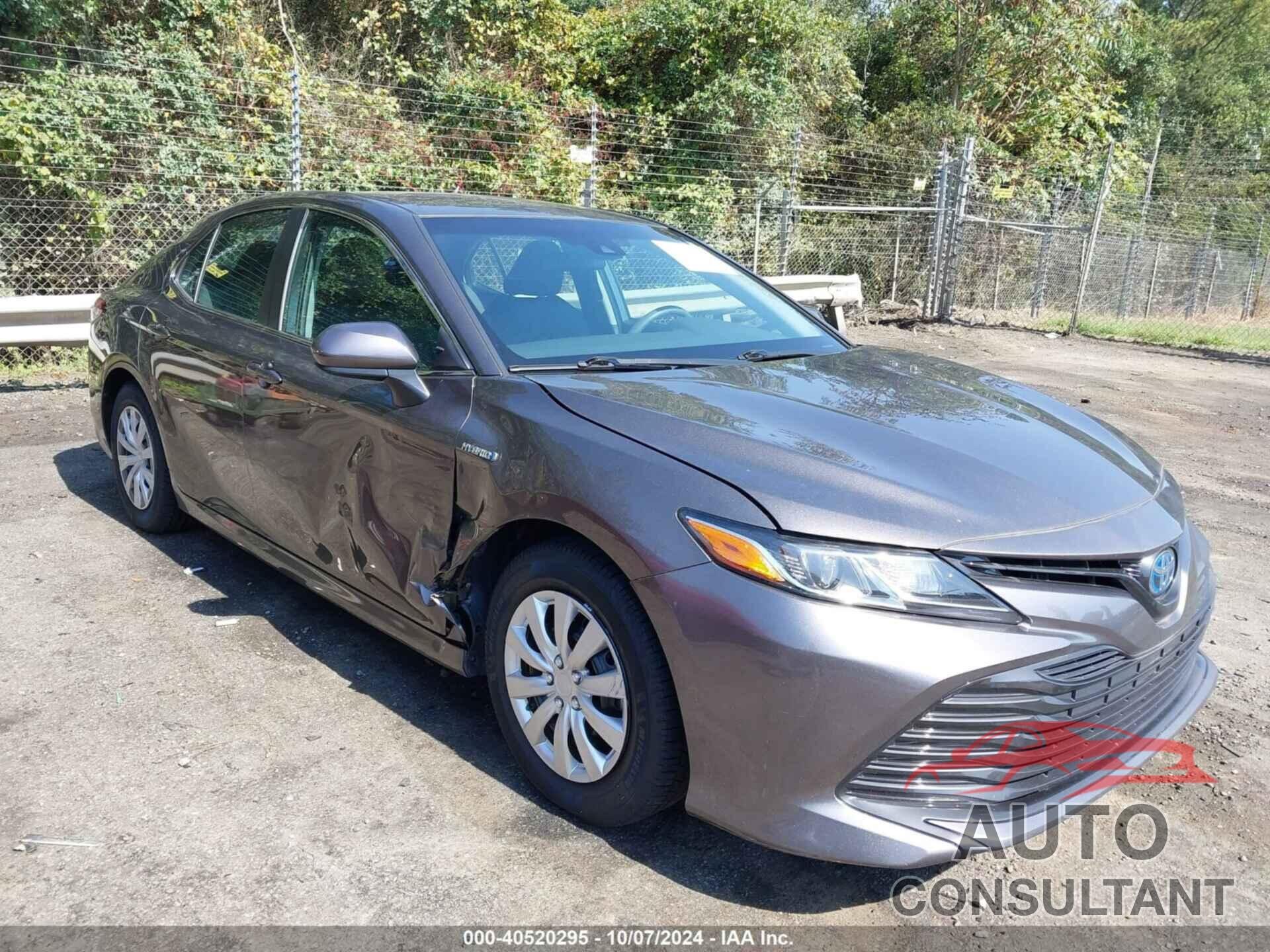 TOYOTA CAMRY HYBRID 2018 - 4T1B31HK3JU002777