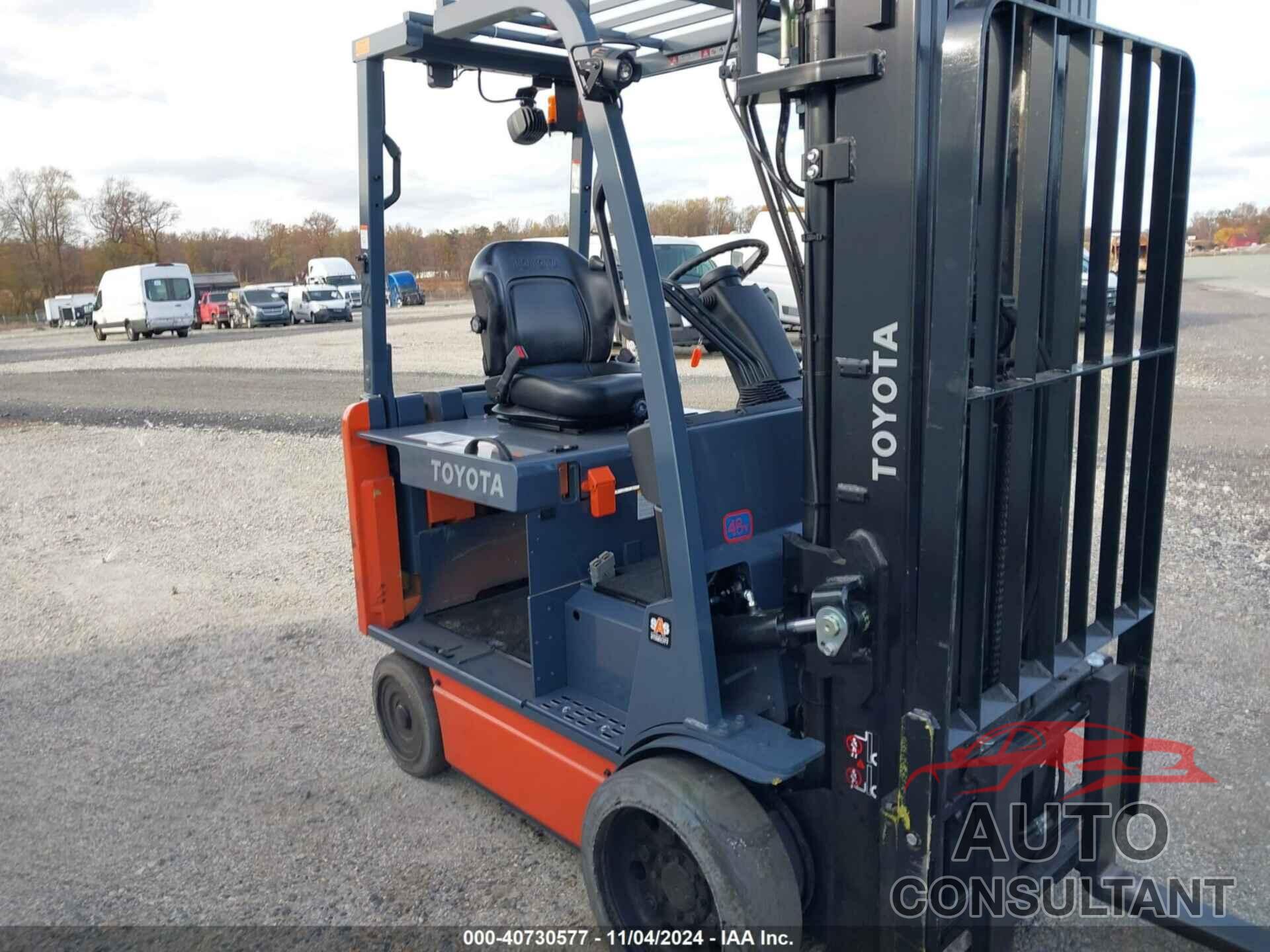 TOYOTA 8FBCU25 FORKLIFT 2023 - xxxxxxxxxxxx98422