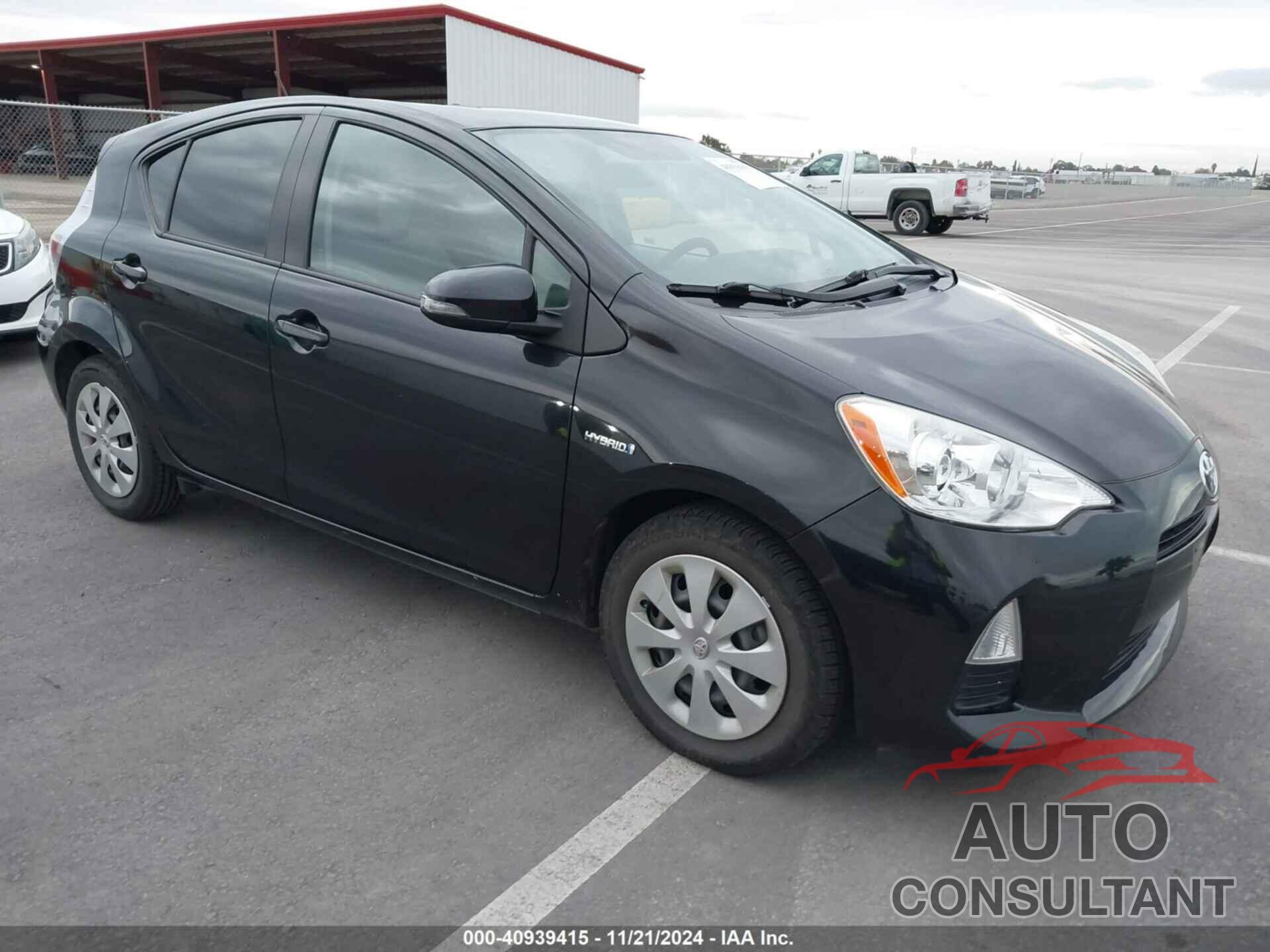 TOYOTA PRIUS C 2012 - JTDKDTB39C1505006
