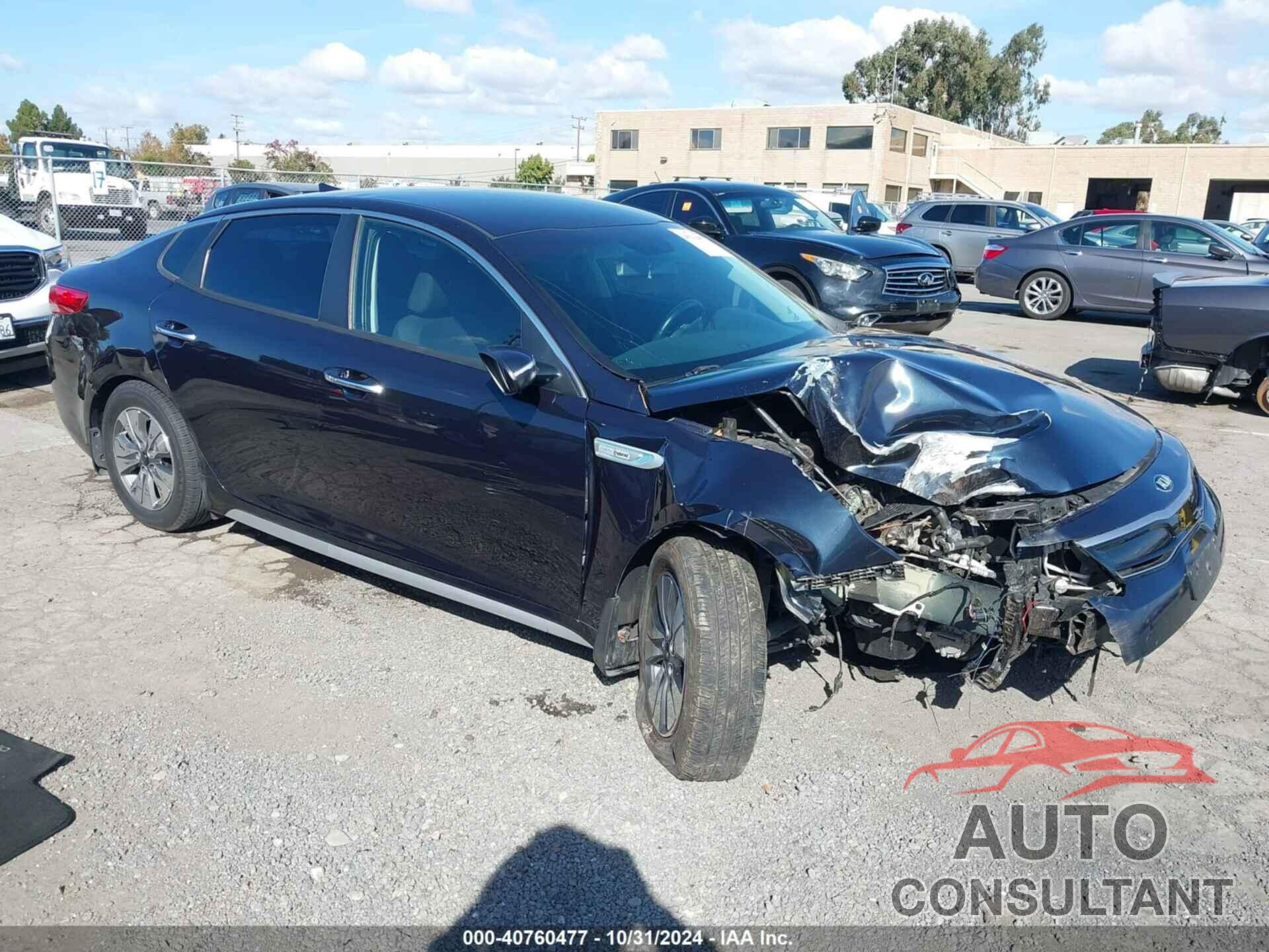 KIA OPTIMA HYBRID 2018 - KNAGT4LE1J5020263